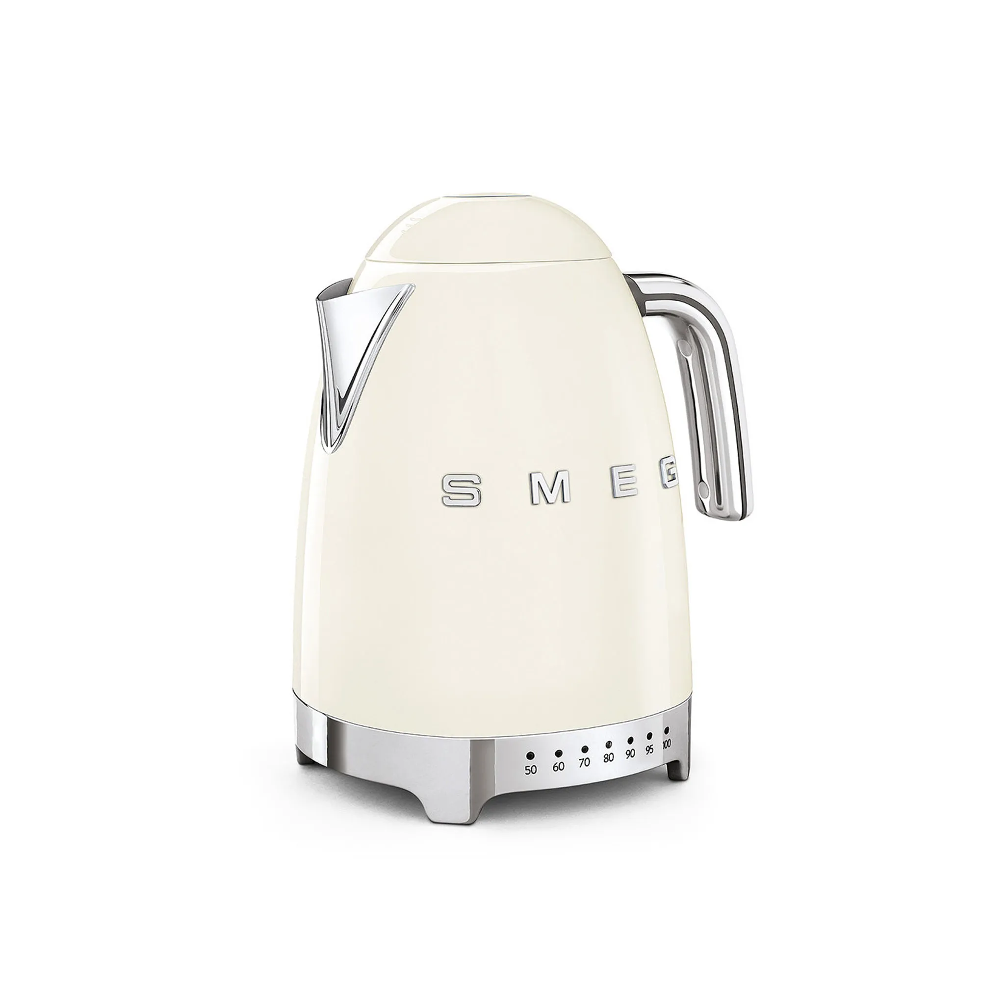 Smeg Variable Temperature Kettle Cream