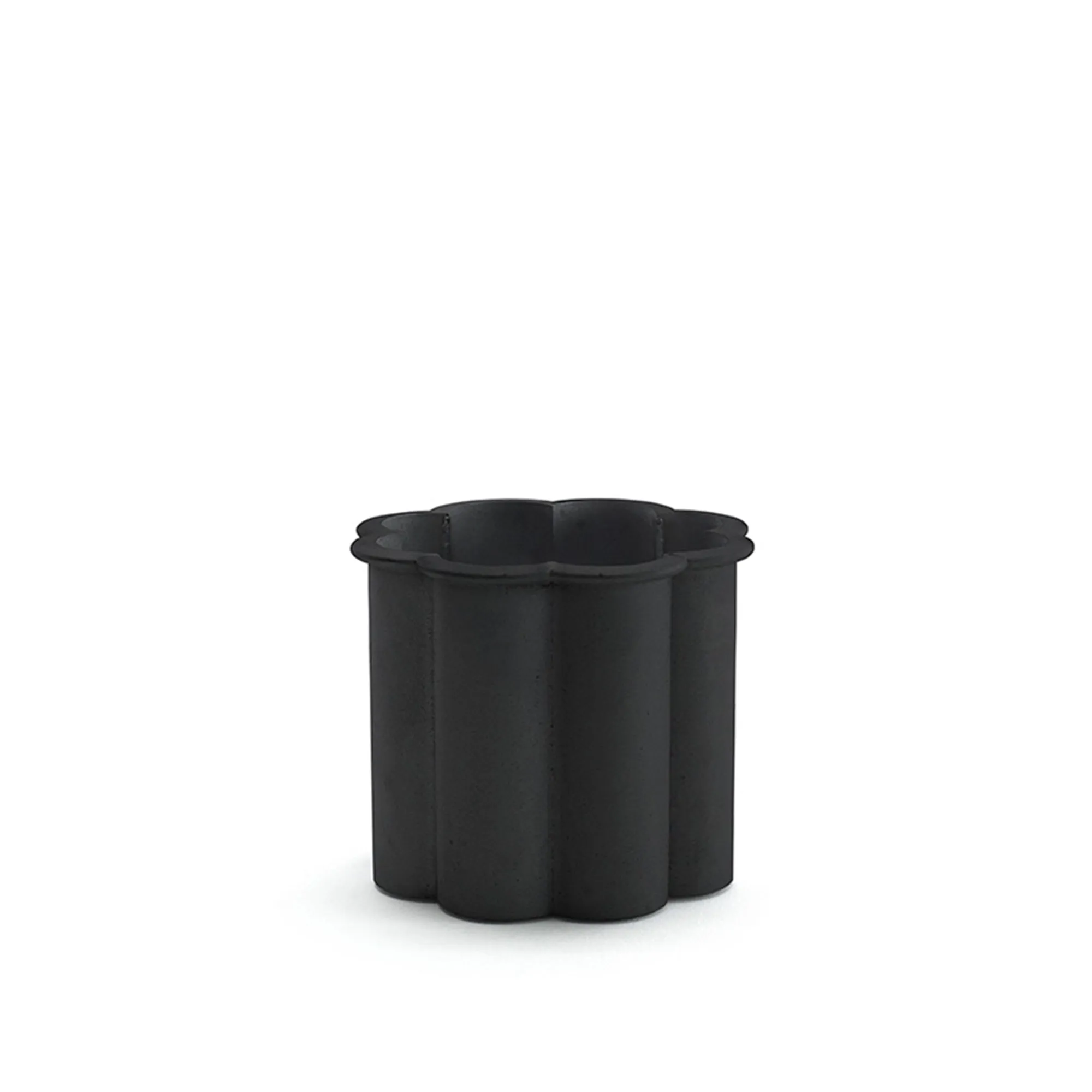 Gråsippa Svart Växtkärl
