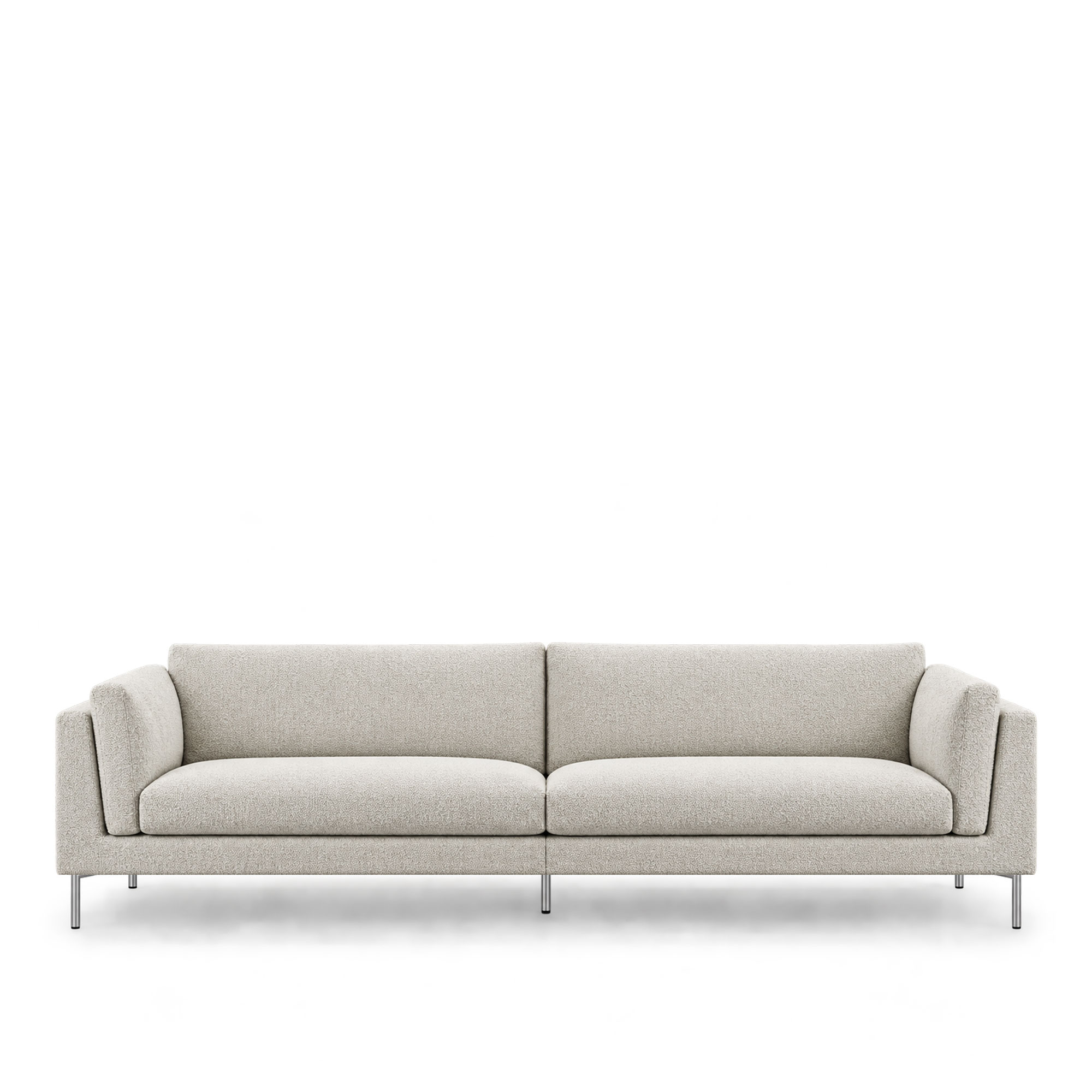 Eilersen - Float High soffa 260x100 i ett stycke, Fabric Cat.1 Classic 27 - Soffor - Jens Juul Eilersen - Vit - Boucl&eacute;