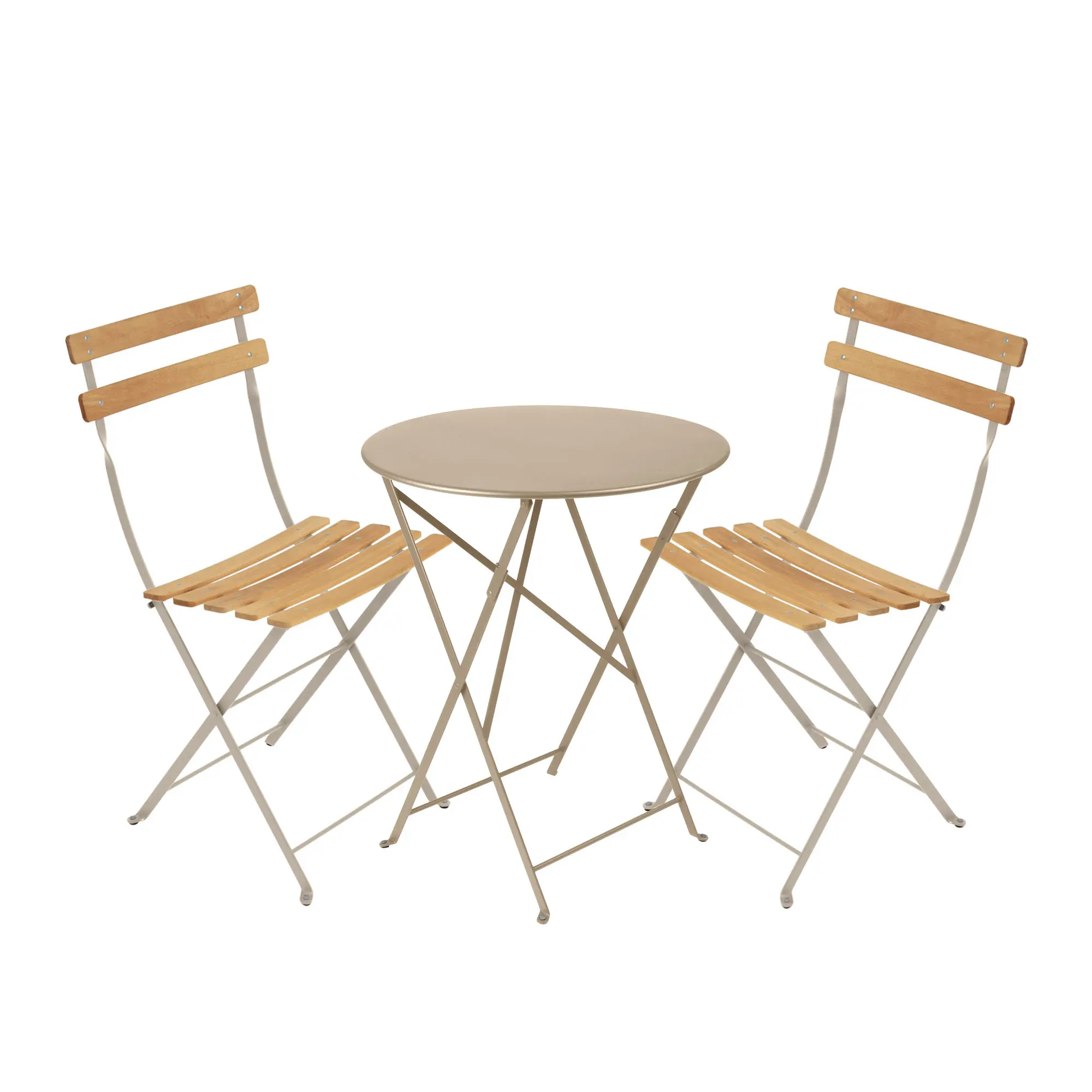Bistro spisegruppe Ø60cm & 2 tre stoler
