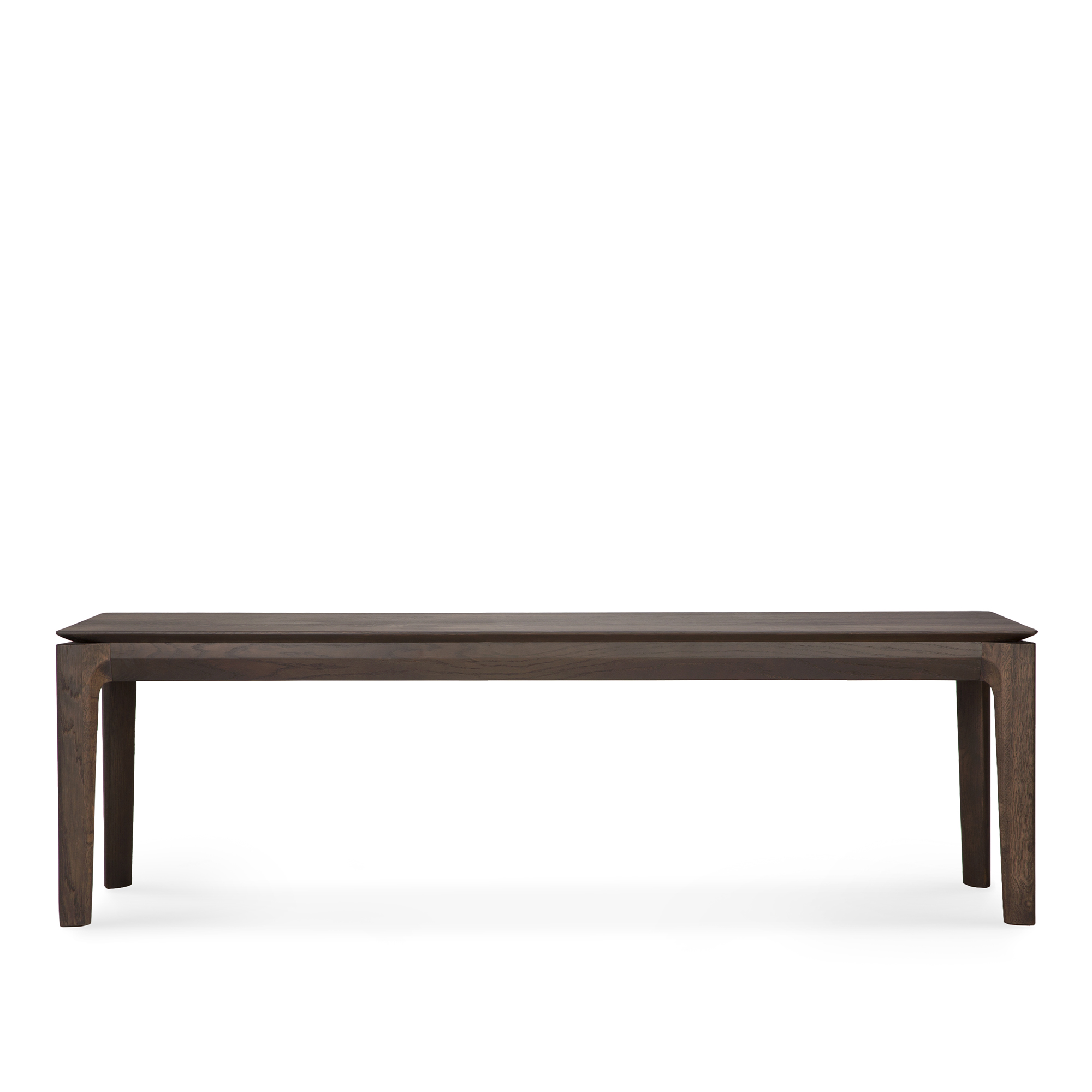 Ethnicraft - Bok Bench - Varnished Oak - Brown -166 x 35 cm - TV-b&auml;nkar - Alain Van Havre - Brun - Tr&auml;