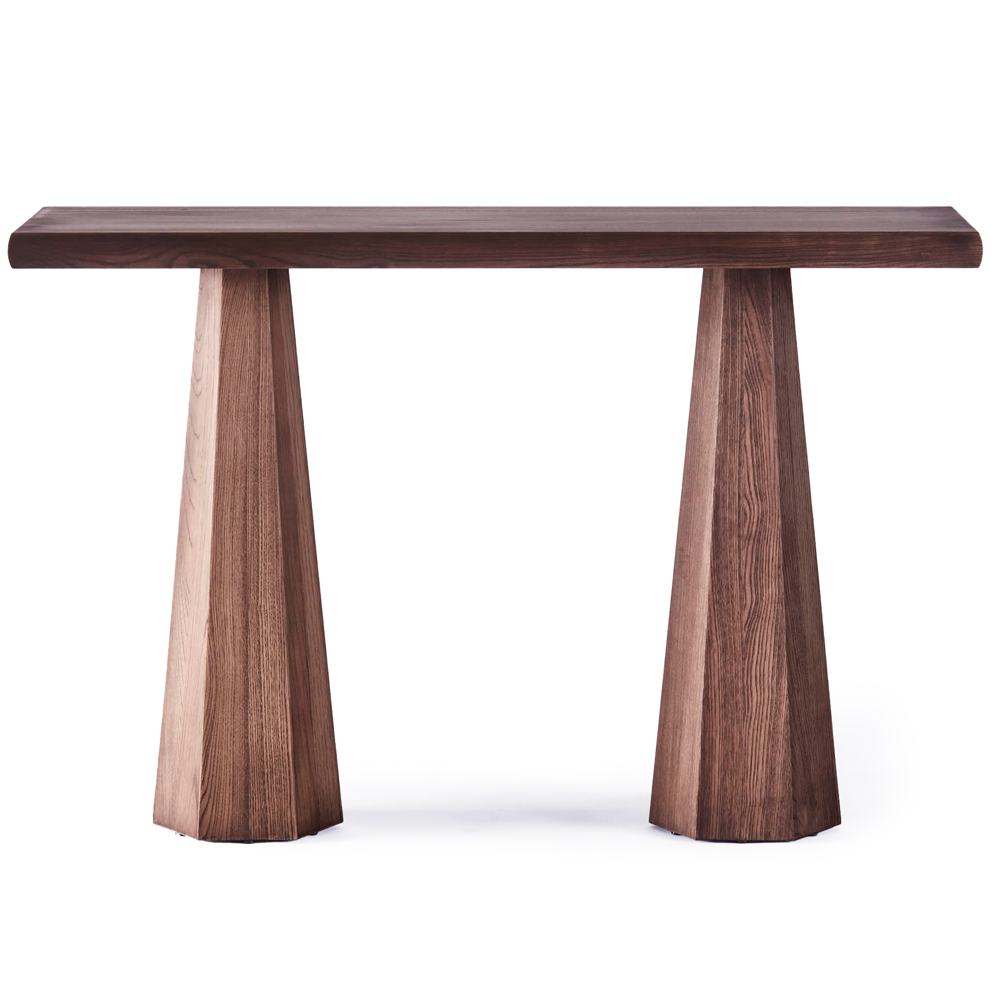 Dusty Deco - Hexagon Console Table Stained ash - Konsolbord - Edin & Lina Kjellvertz - Träfärgad | Möbler - Bord - Konsolbord | Möbelexperten