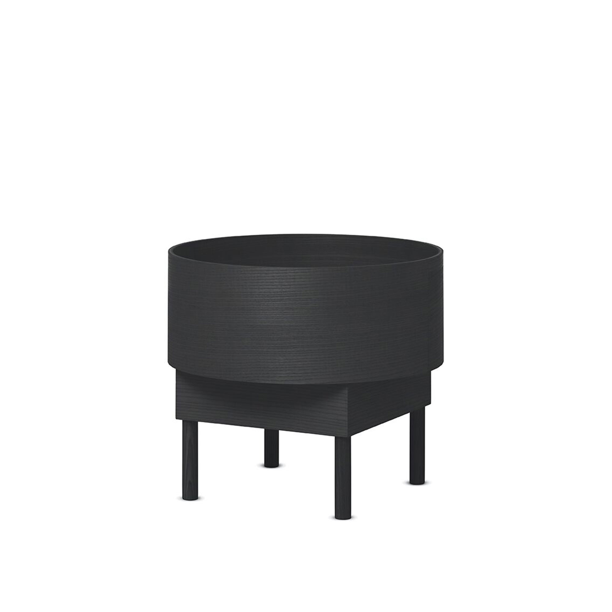 Fogia - Bowl Bord, Betsad Ask, Ø40 - Småbord & sidobord - designer_andreas_engesvik