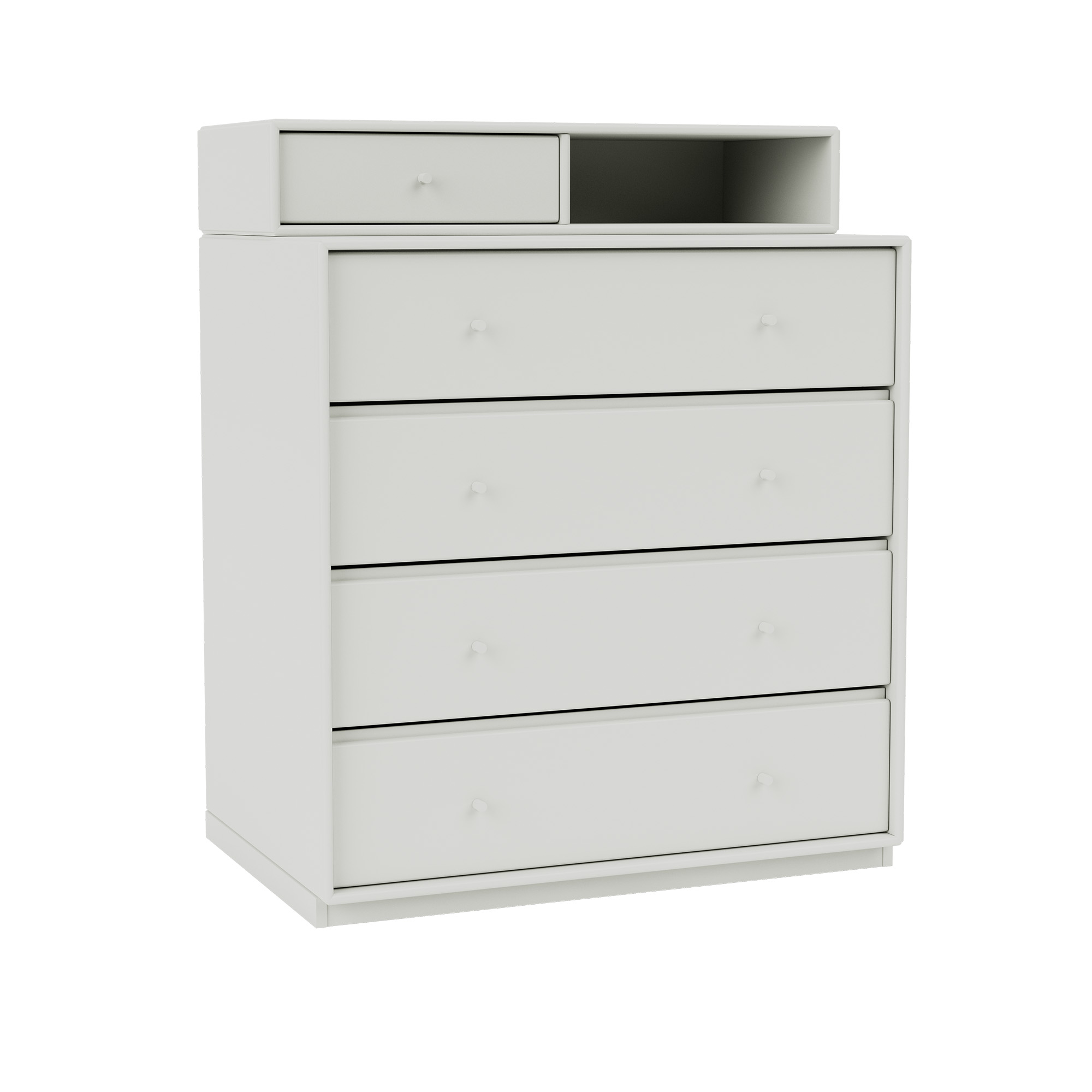 Montana - Keep Chest Of Drawers, Plinth H3 cm - Nordic - Byråer - Peter J. Lassen - Grå - Trä | Möbler - Förvaring Och Hyllor - Byråer | Möbelexperten