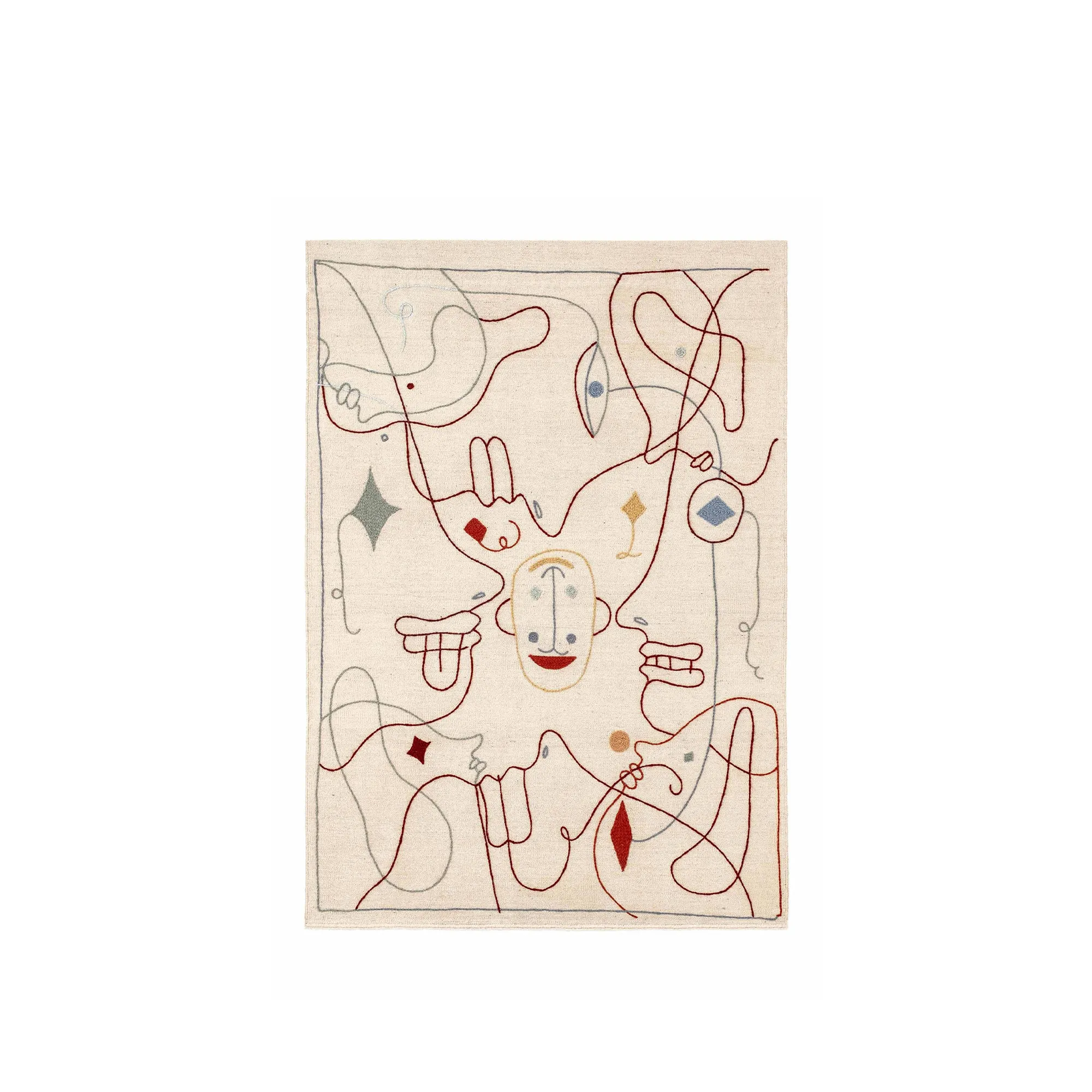 Silhouette Kilim Rug