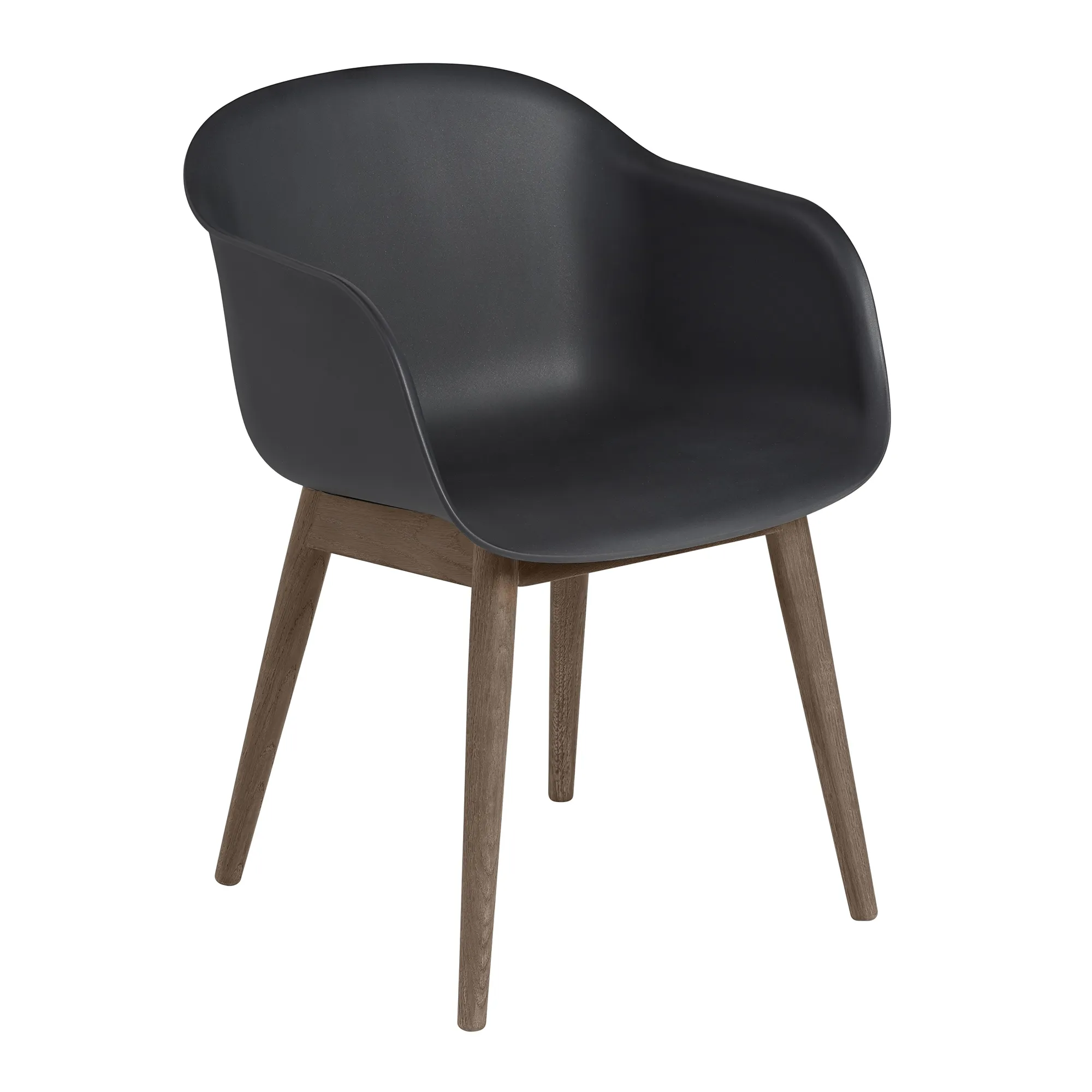 Fiber Armchair - Wood Base