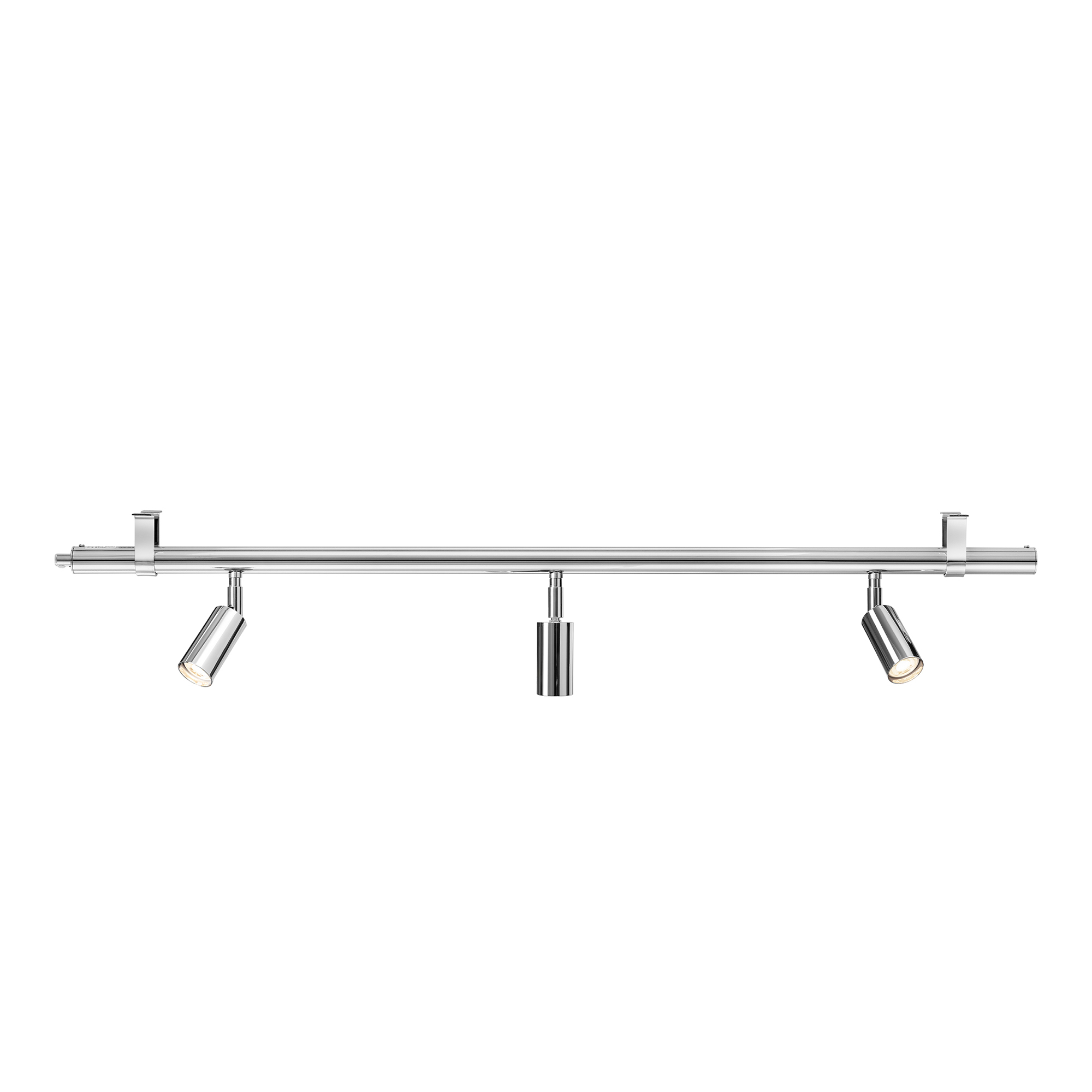 Örsjö Belysning - Starlight 3 spotlights – Nickel-plated brass - Spotlights - Jonas Bohlin - Silver - Metall | Belysning - Taklampor - Spotlights | Möbelexperten