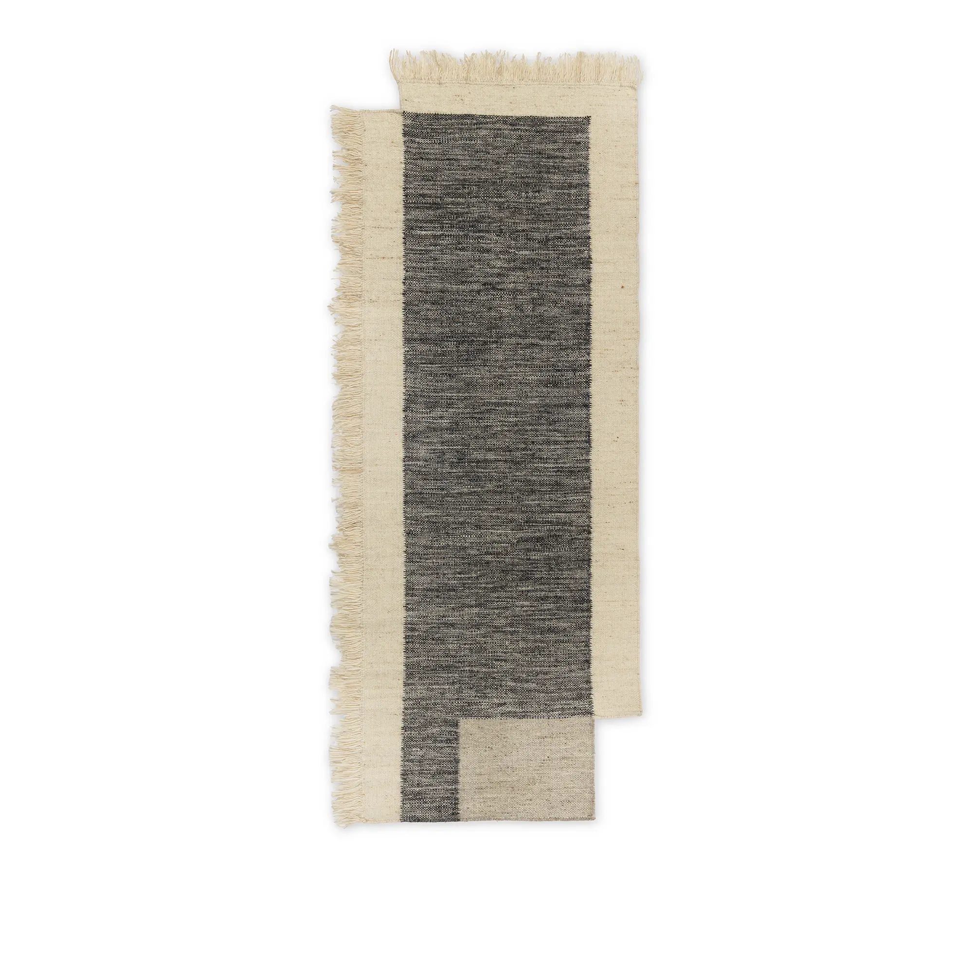 Counter Rug Charcoal/Off-White