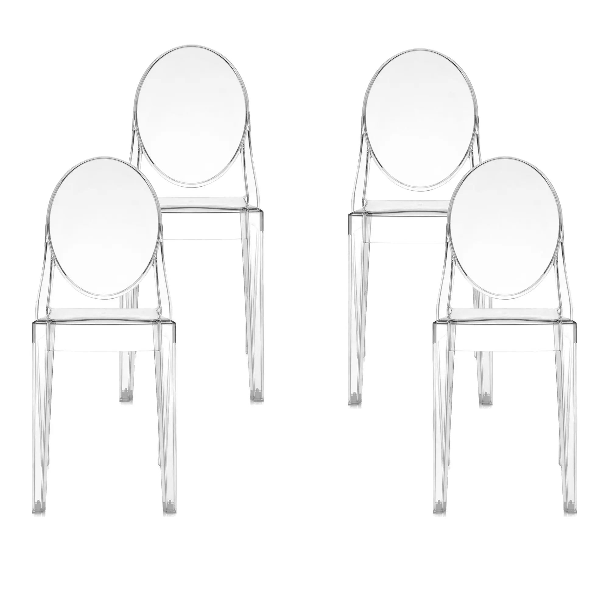 Victoria Ghost Chair 4-pack