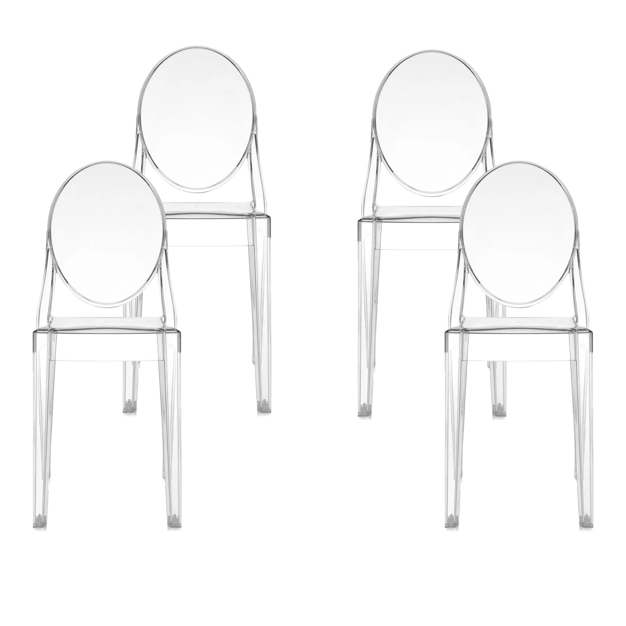 Victoria Ghost Chair 4-pack