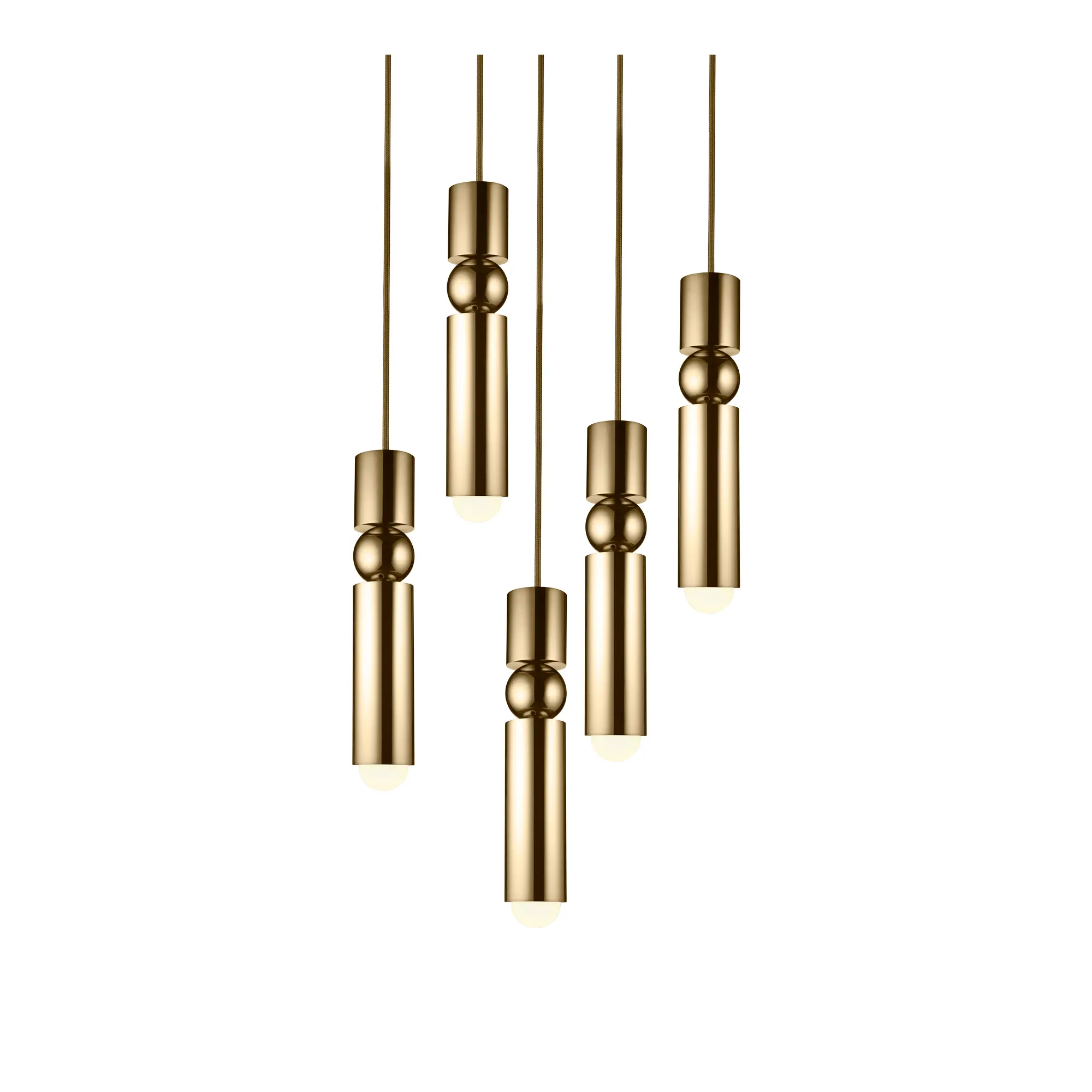 Fulcrum Chandelier 5 Piece