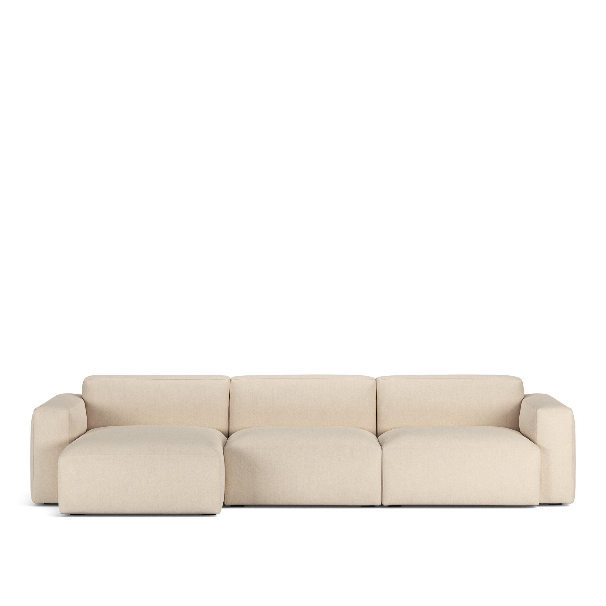NOGA - Brick 3-Seater Chaise Lounge Left Shadow Nature Removable Upholstery - Soffor