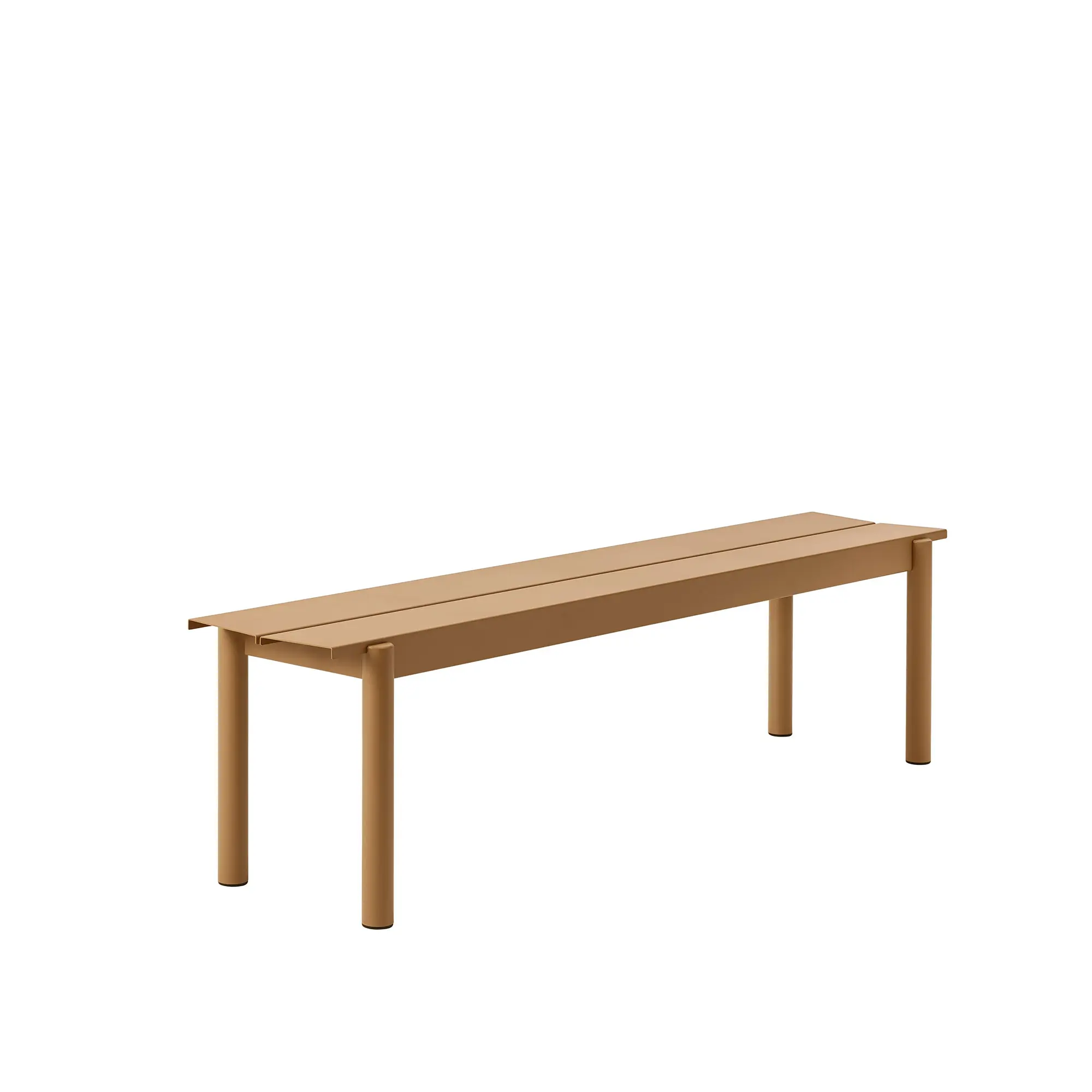 Linear steel bench 170cm