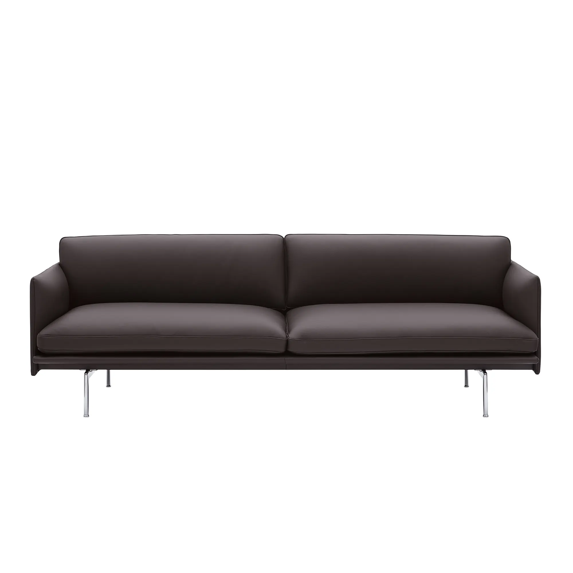 Outline 3-Seater / Polished Aluminium Base