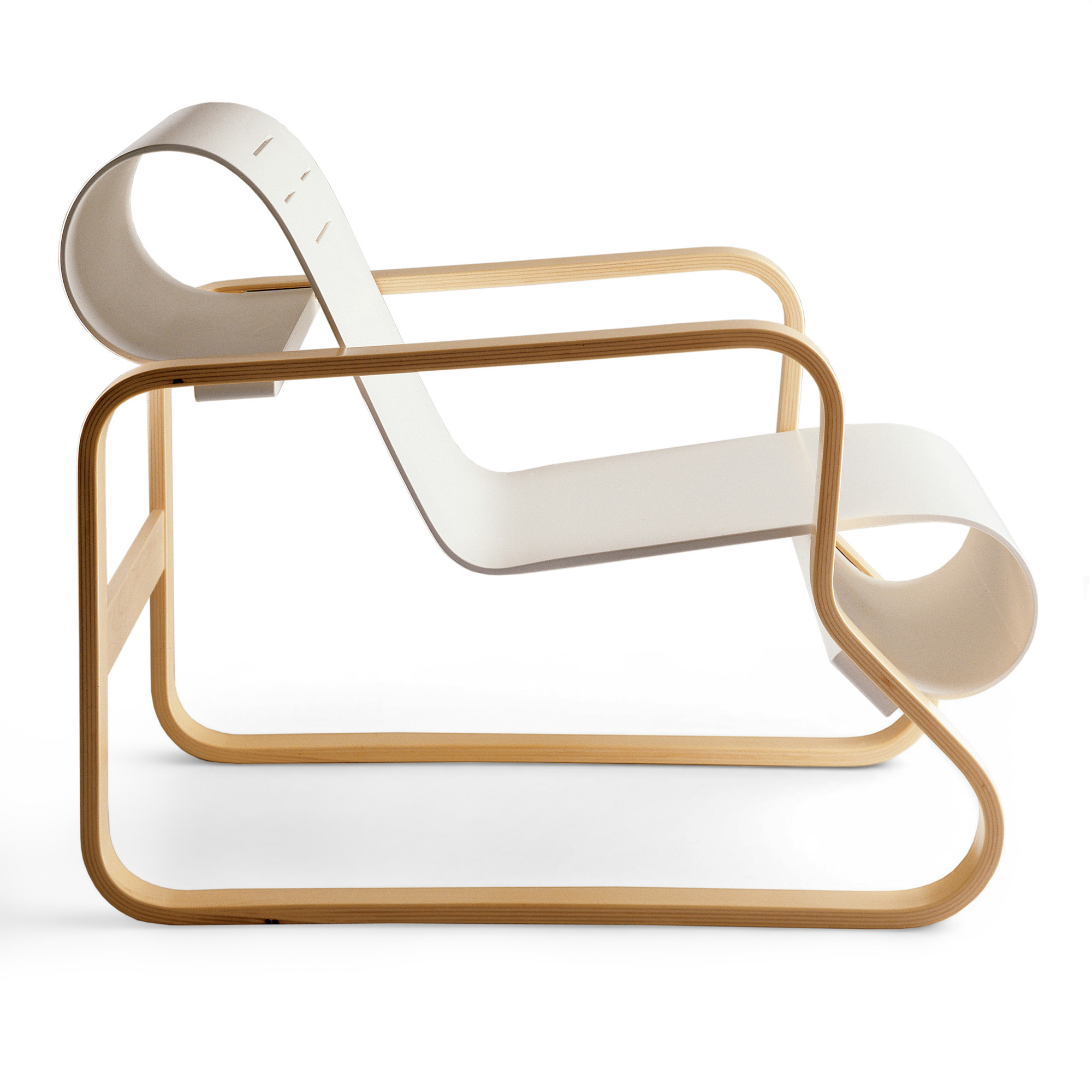 Artek - Paimio F&aring;t&ouml;lj 41, Vit sits - F&aring;t&ouml;ljer - Alvar Aalto - Vit - Tr&auml;