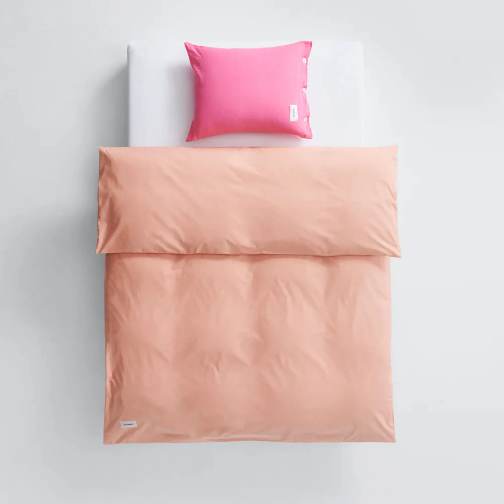 Pure Duvet Cover Poplin Peach