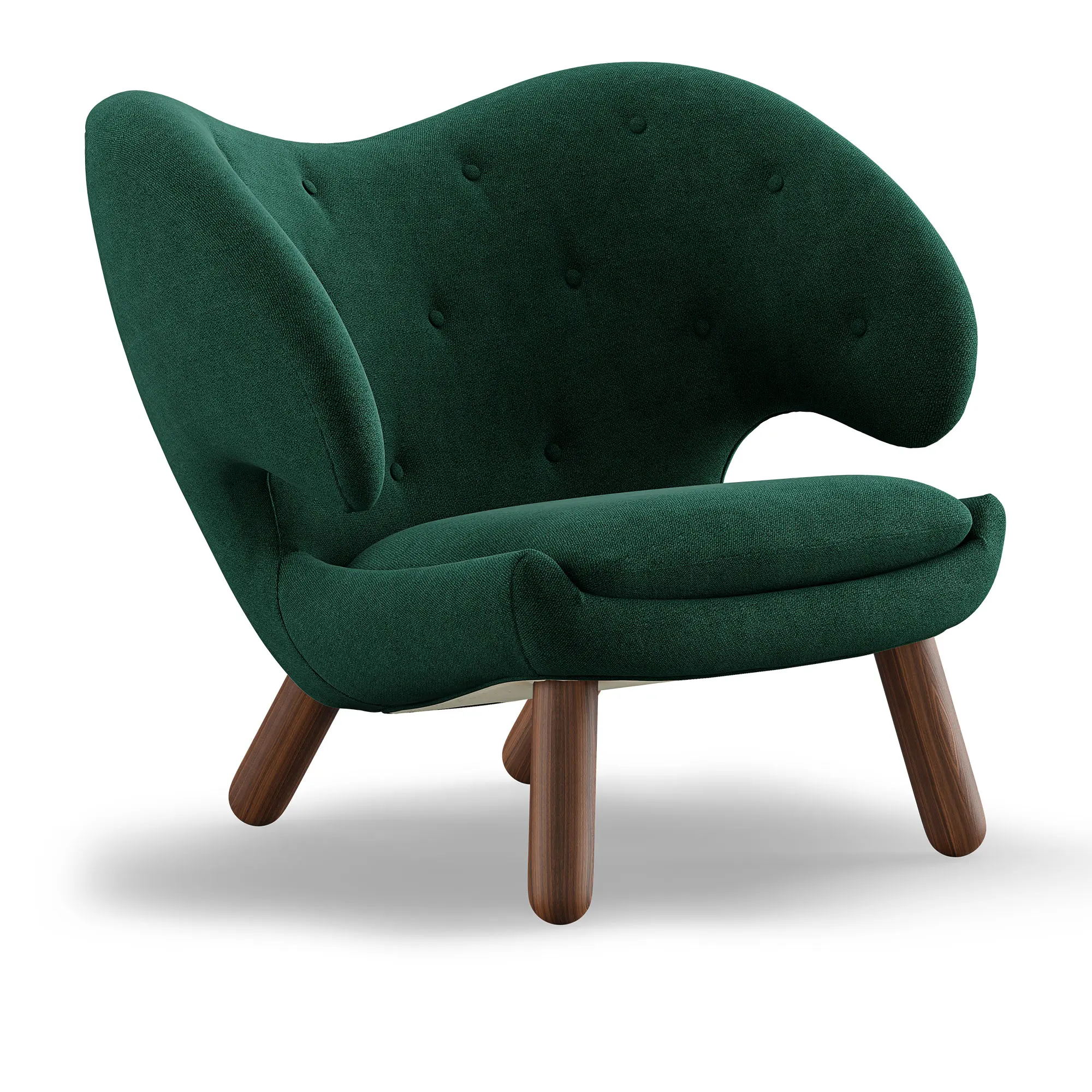 Pelican fåtölj Walnut