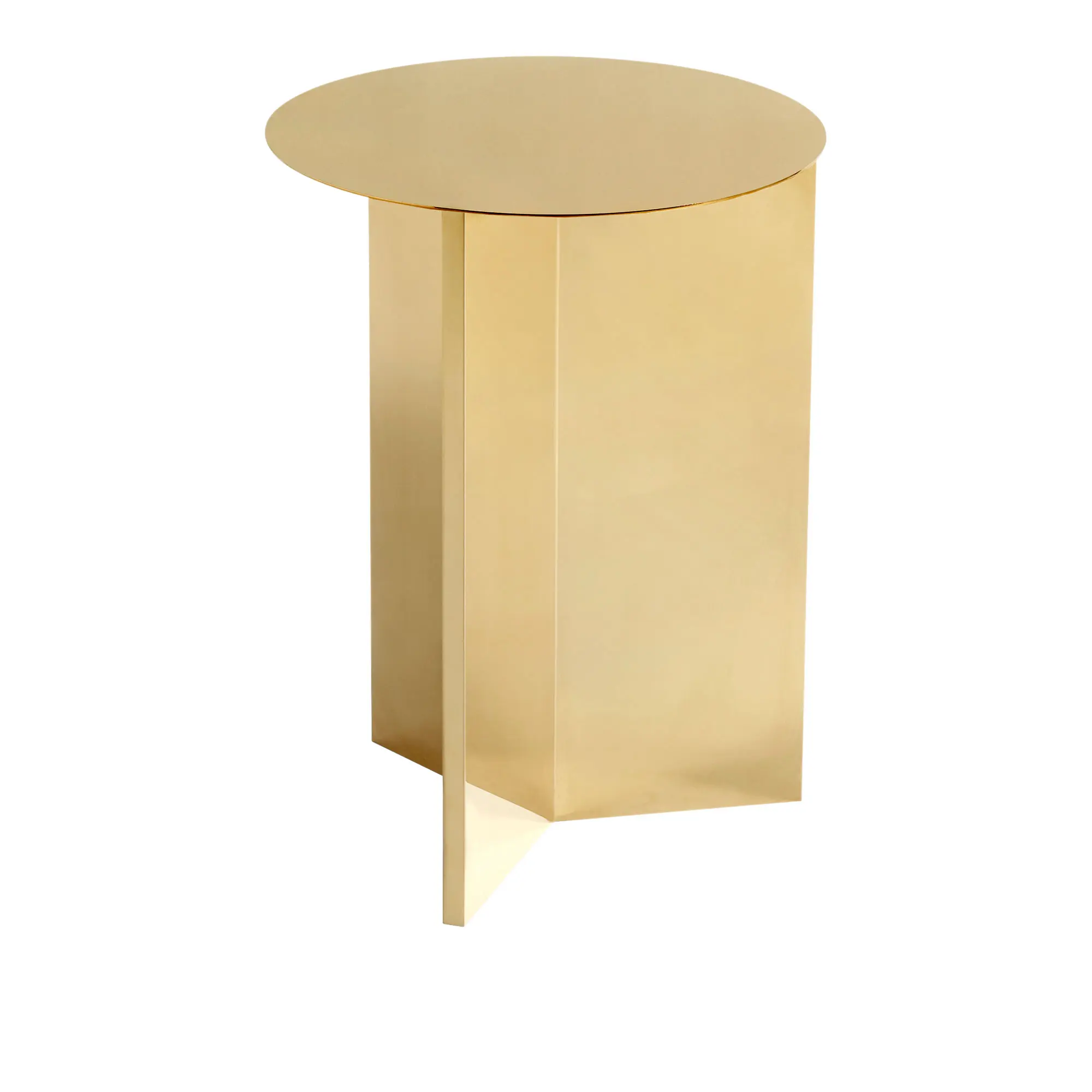 Slit soffbord Round High