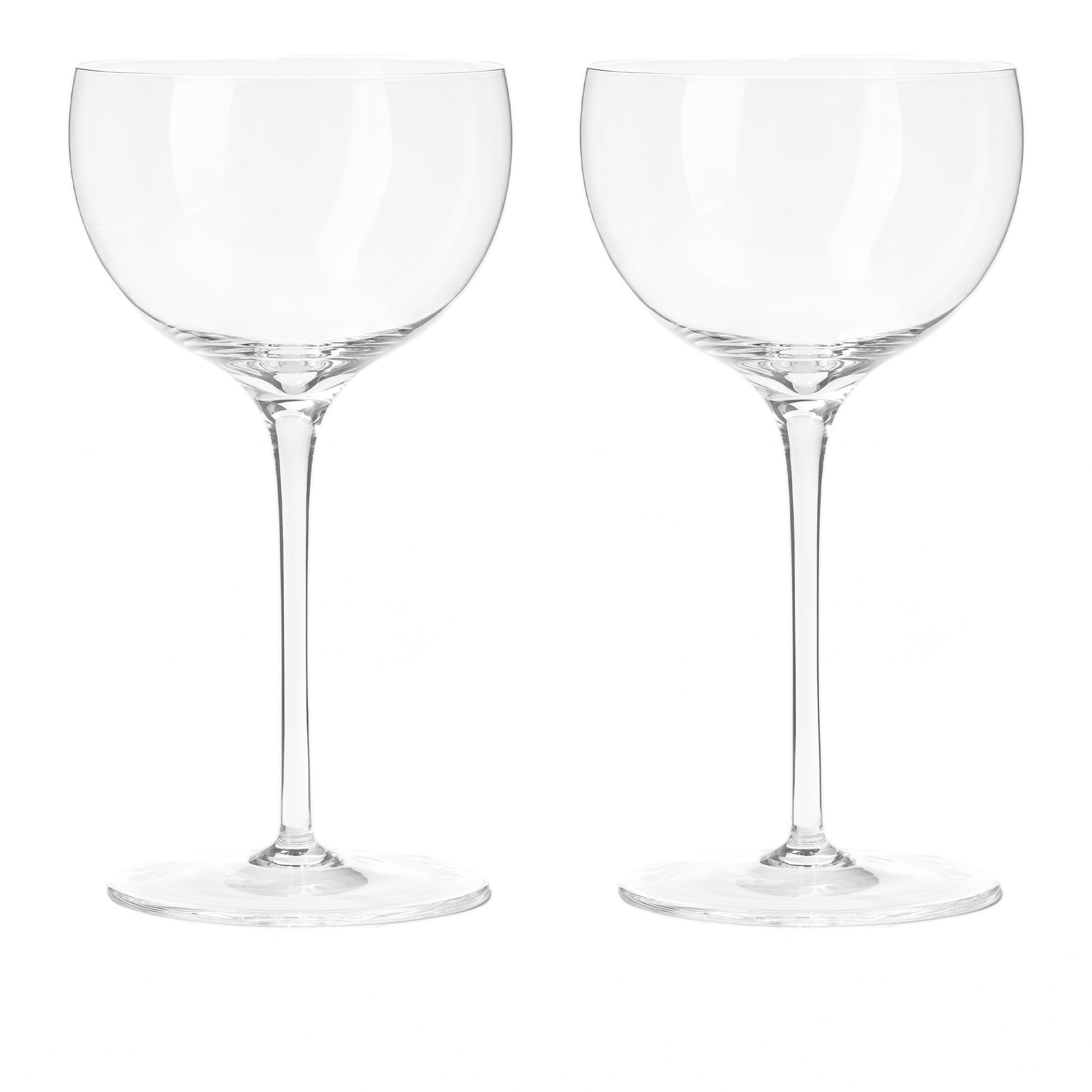 BOBO - Boobette - Set of 2 - Drinkglass - Mathin Lundgren - Gjennomsiktig
