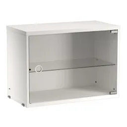 Display Cabinet with Swing Glass Door 58 cm