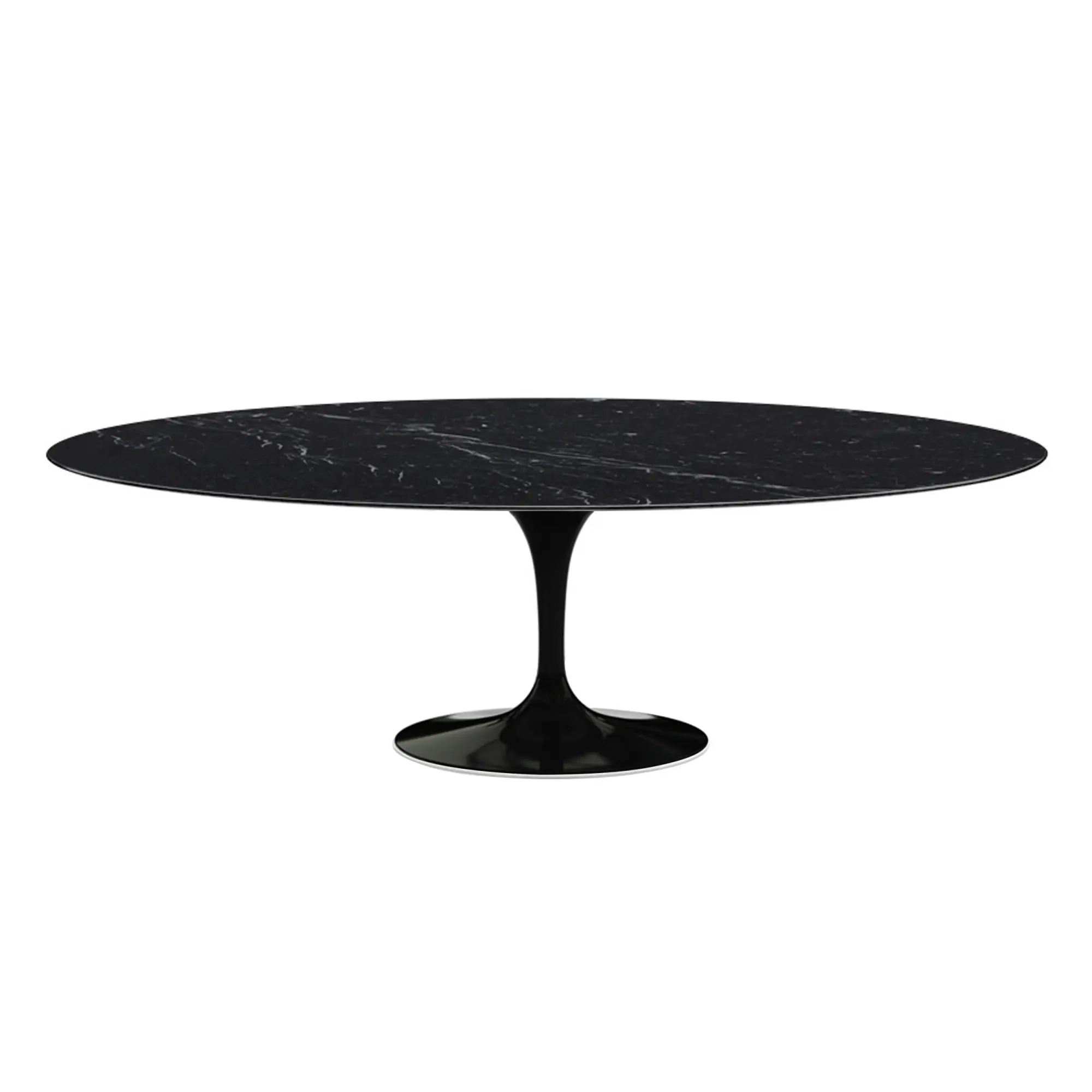 Saarinen Oval matbord 244 cm Black