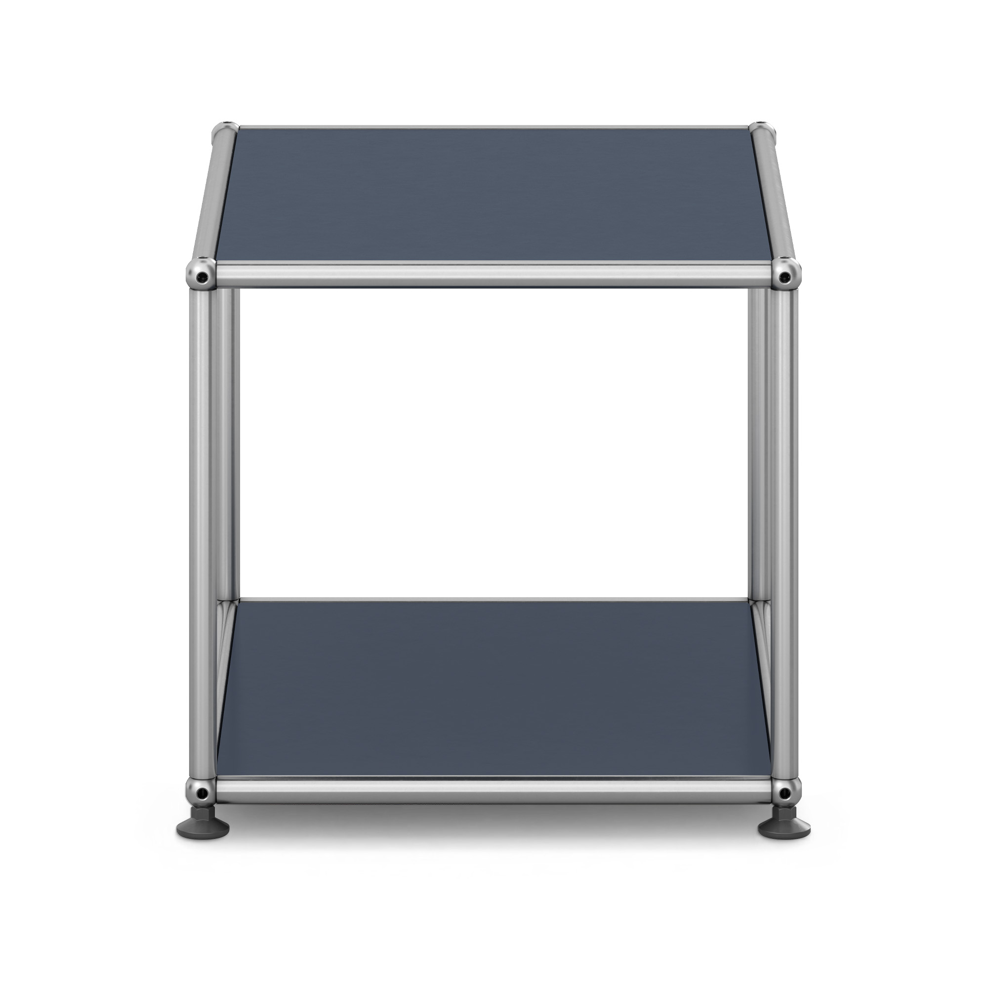 USM - USM Haller M21 33 Anthracite - Sidobord - Fritz Haller & Paul Sch&auml;rer - Svart - Metall