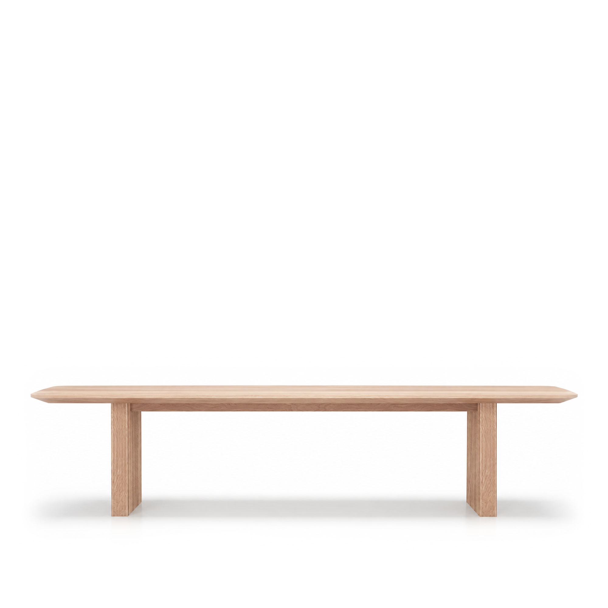 Dk3 - Ten Bench L200 x W42 x H45 cm Oak - soap - Pallar - Christian Troels and Jacob Plejdrup - Beige - Trä | Möbler - Stolar Och Pallar - Pallar | Möbelexperten