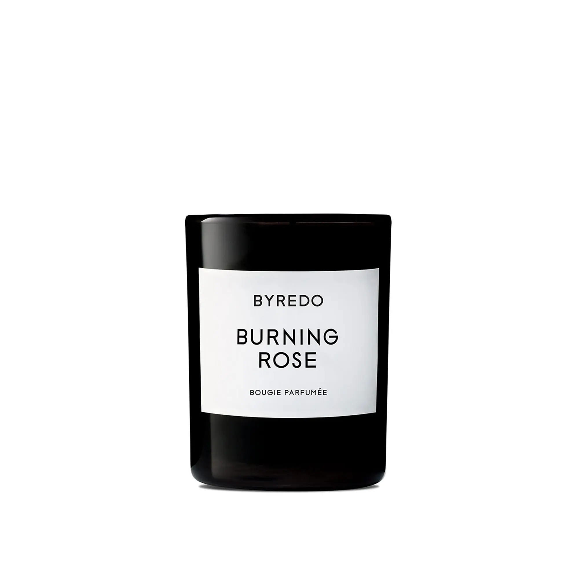 Burning Rose Candle