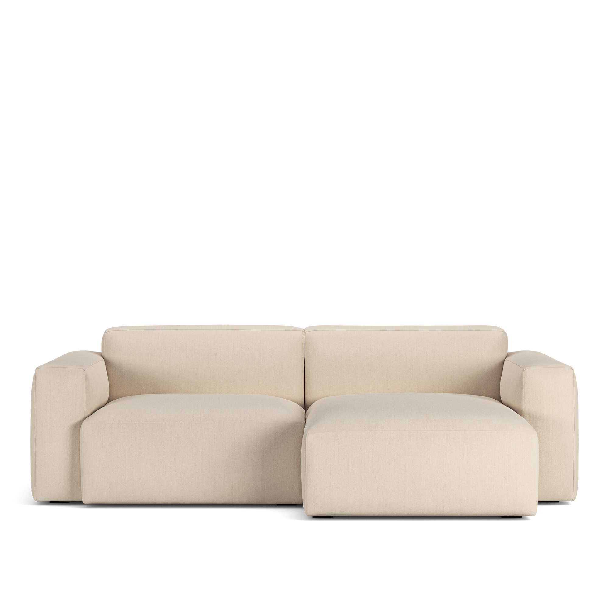 NOGA - Brick 2-Seater Chaise Lounge Right Shadow Nature Removable Upholstery - Soffor