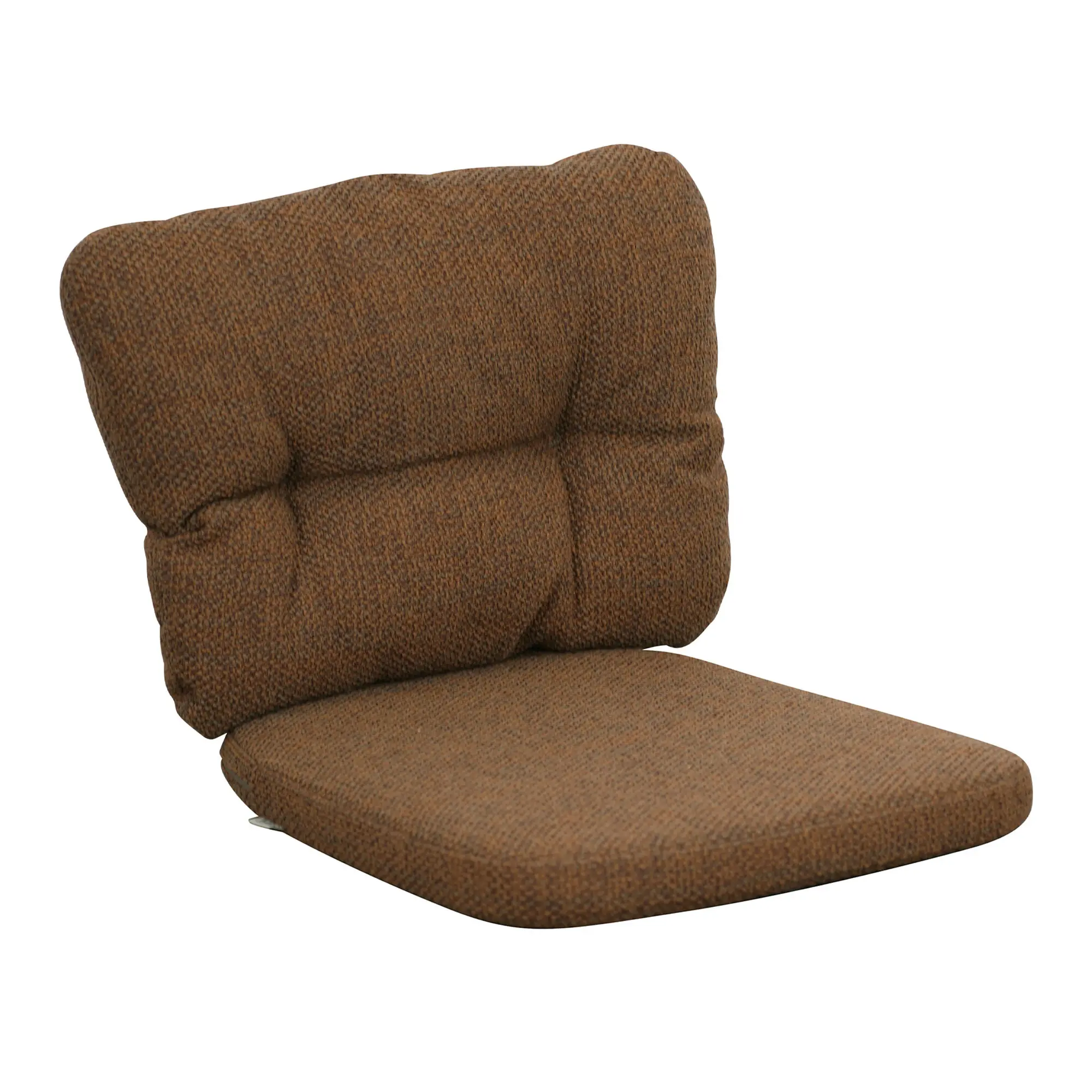 Ocean outdoor dining chair cushion set – Umber Brown