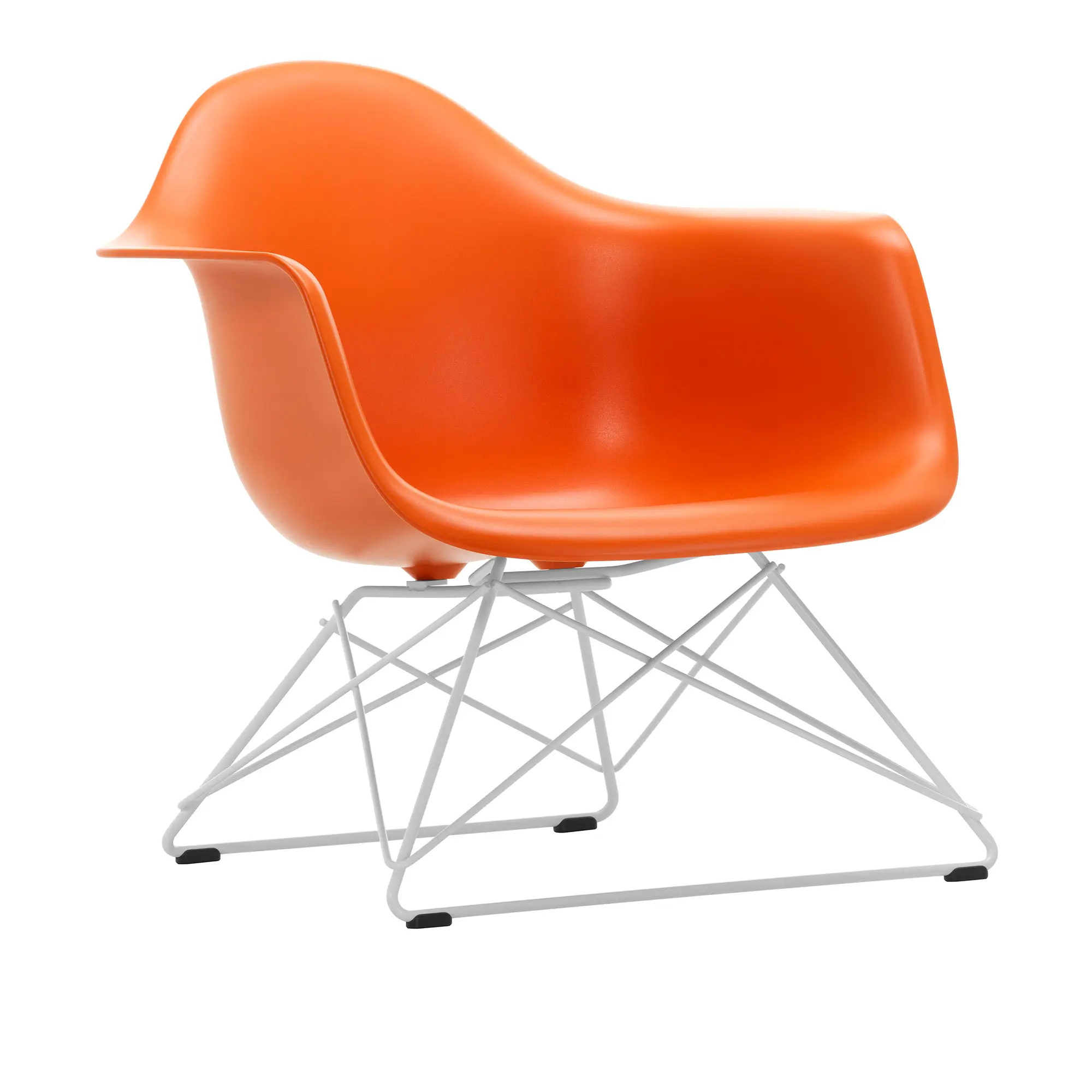Eames RE Plastic Armchair LAR fåtölj White
