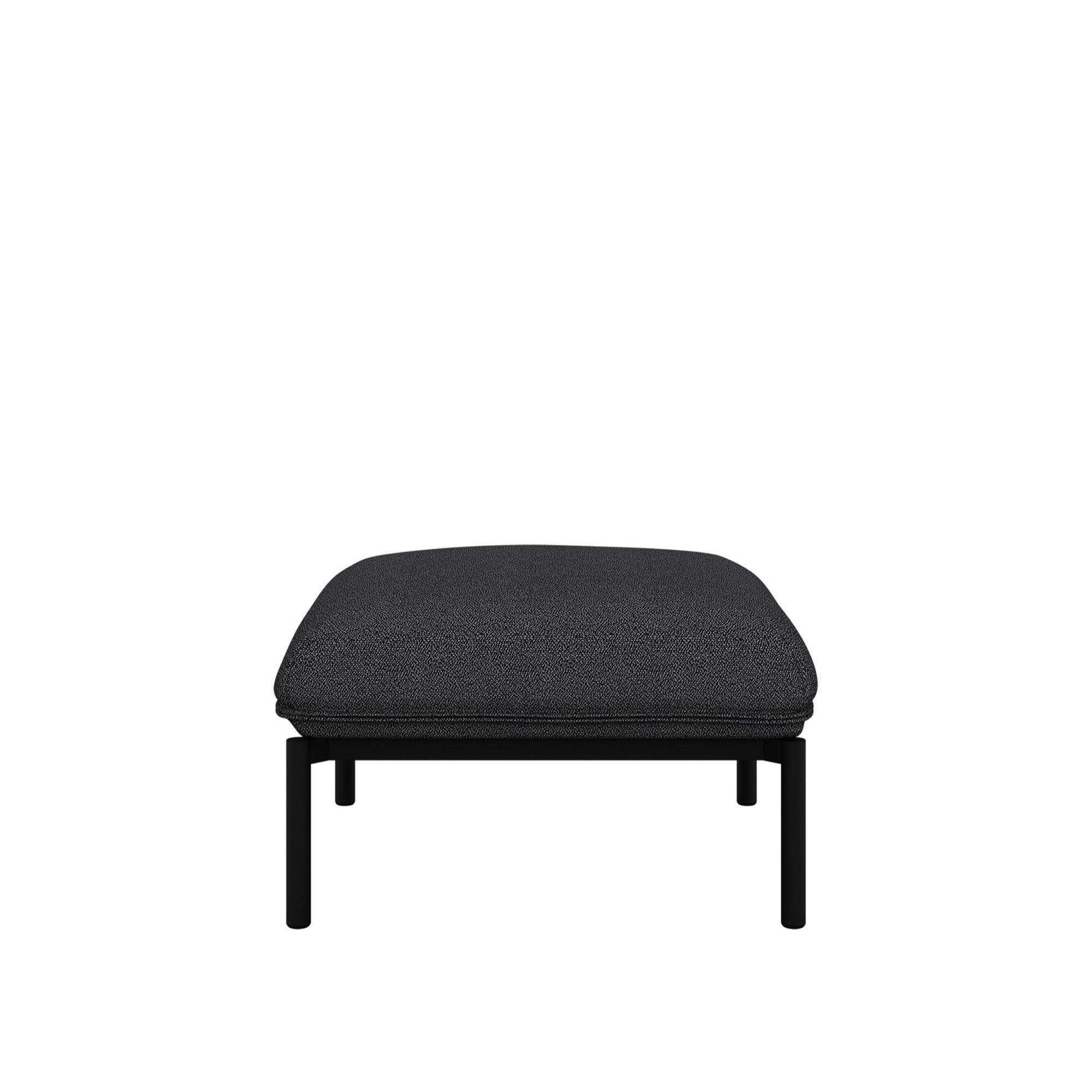 HEM - Kumo Ottoman - Graphite - Fotpallar - Anderssen & Voll - Grå - Metall/Syntetiskt/Skum/Ull