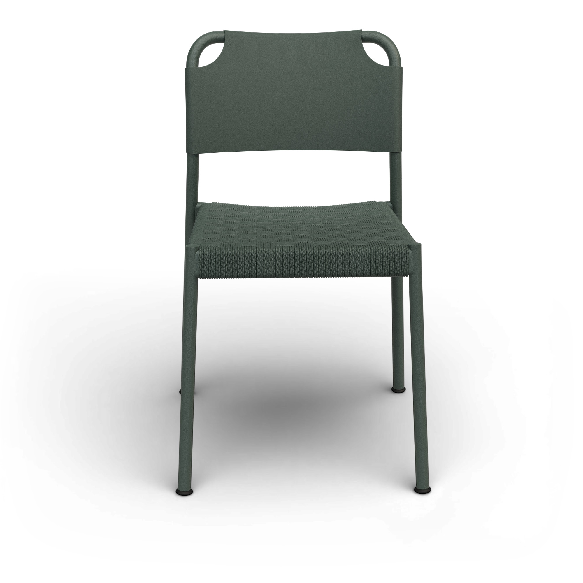 Fritz Hansen - Vind Chair Hunter Green - Matstolar utomhus - Kasper Salto - Grön - Trä | Utemöbler - Utestolar - Matstolar Utomhus | Möbelexperten