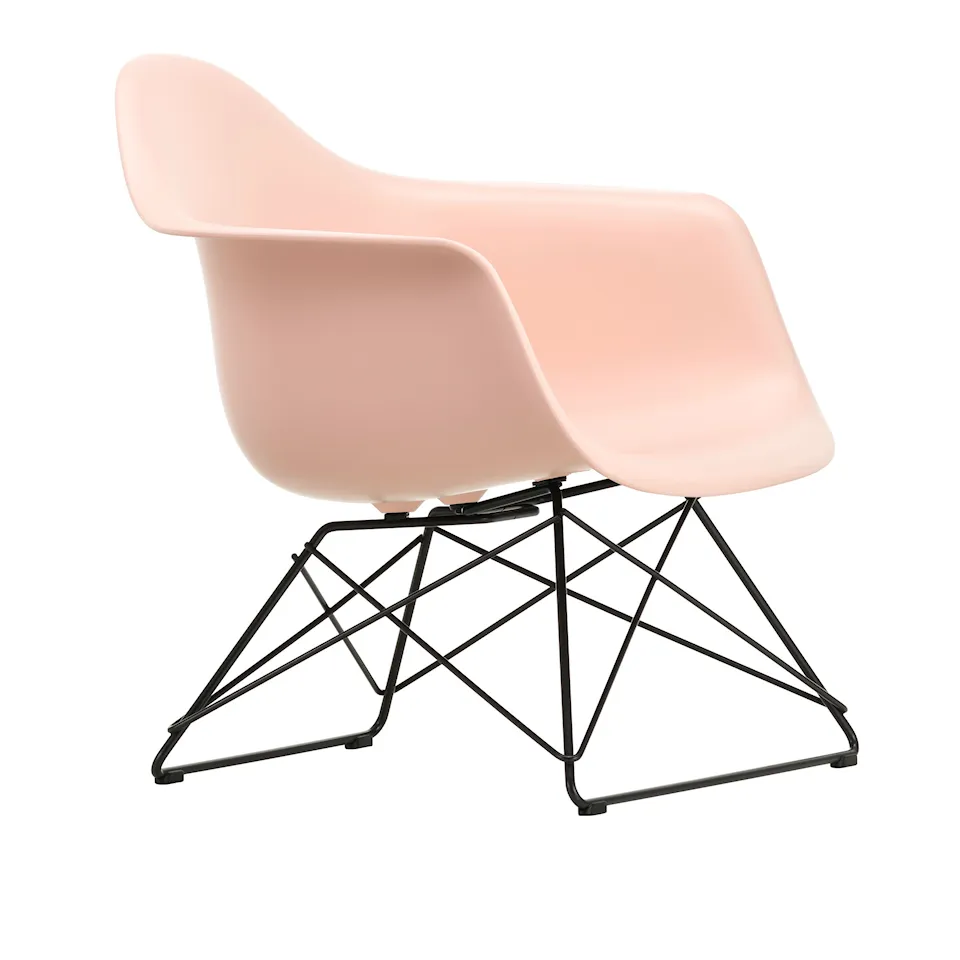 Eames RE Plastic Armchair LAR fåtölj Basic Dark