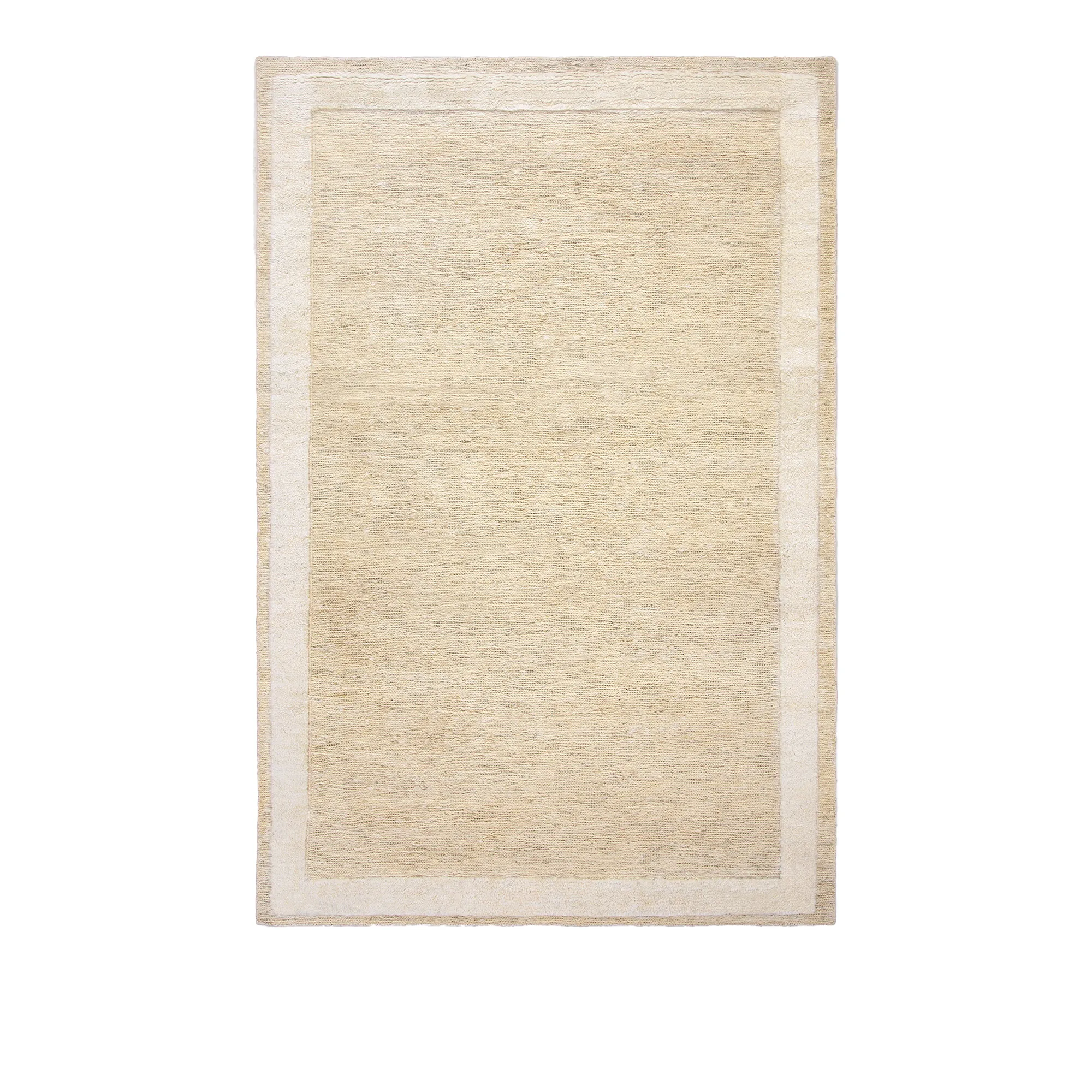 Jute Frame Cream matta