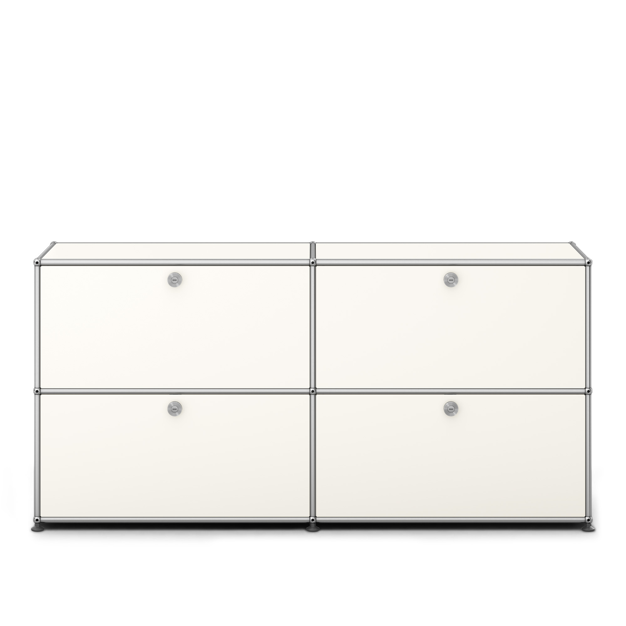 USM - USM Haller Sideboard E2 Pure White - Sk&auml;nkar och sideboards - Fritz Haller & Paul Sch&auml;rer - Vit - Metall