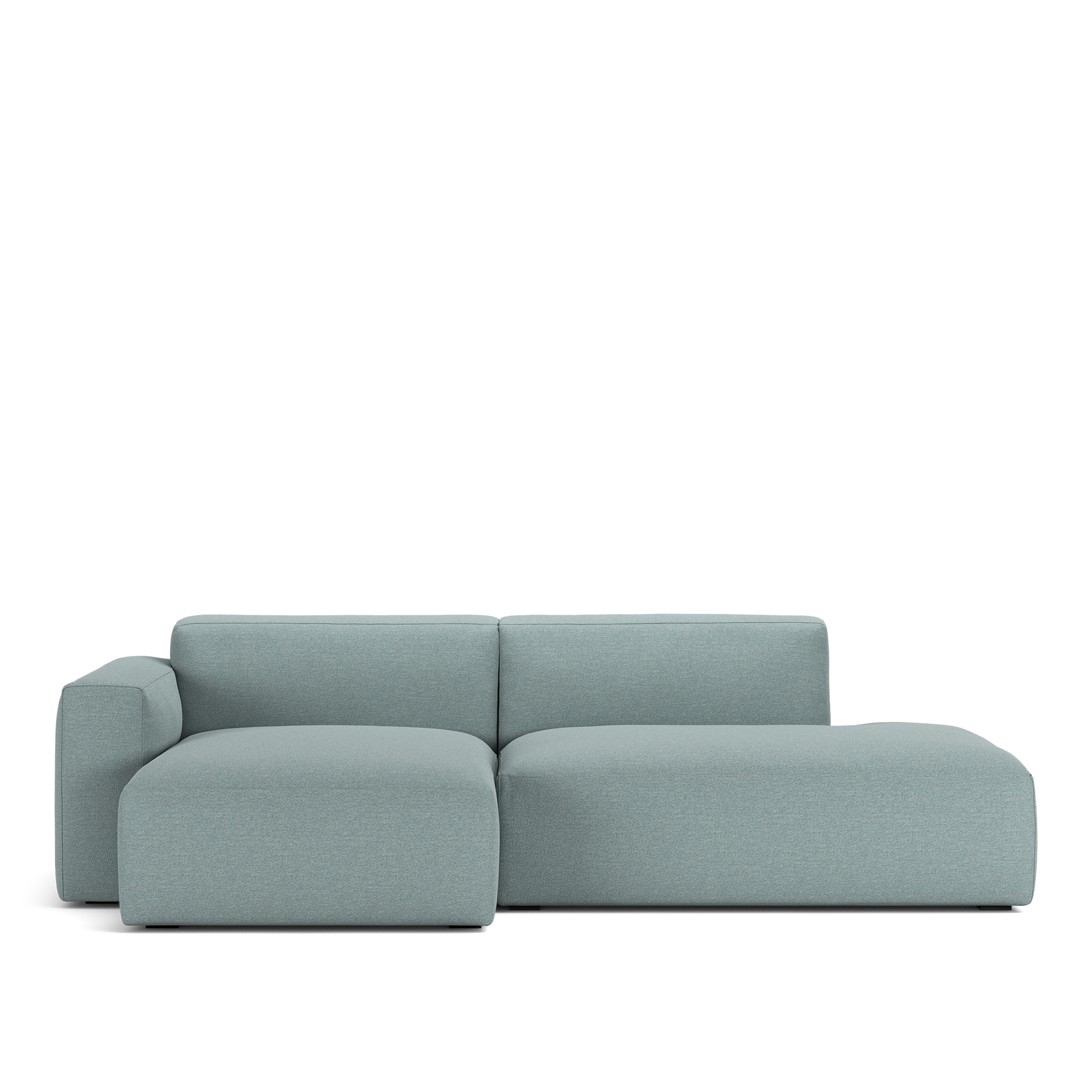 NOGA - Brick 2-Seater Chaise Lounge Open End Right Lario 12 Fixed Upholstery - Soffor