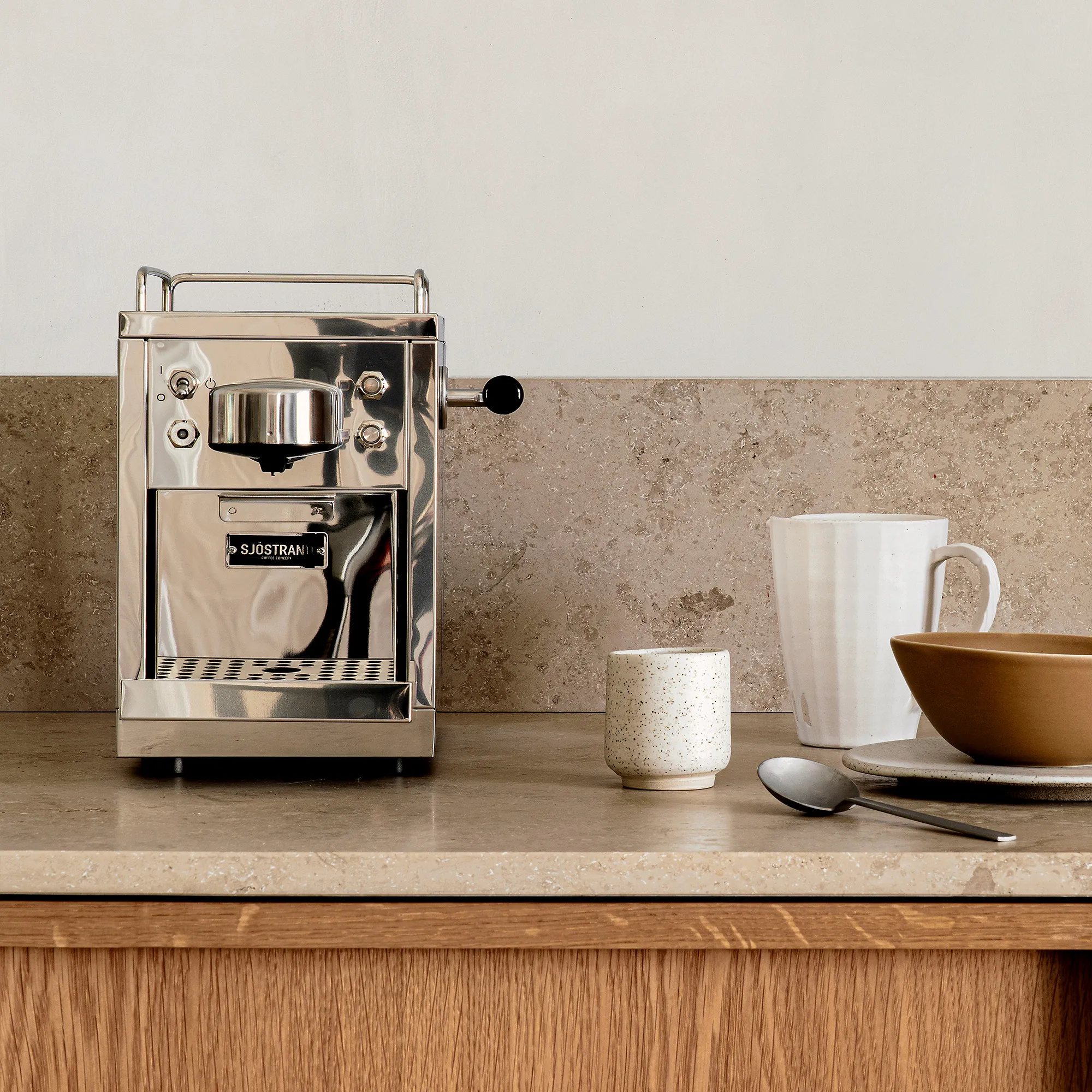 The Original Espresso Capsule Machine Rostfritt Stål