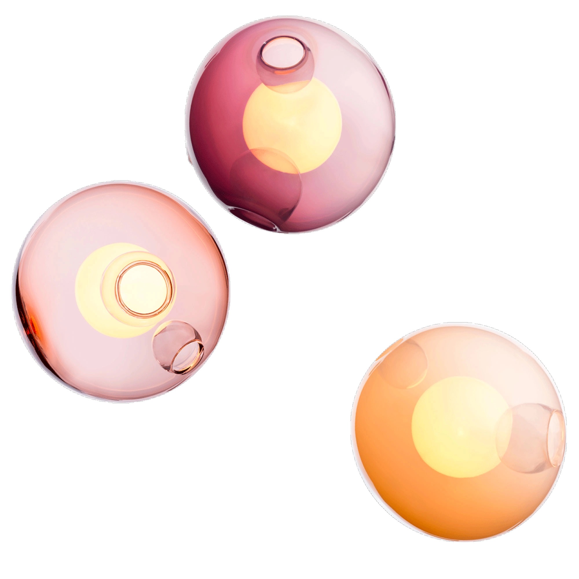 Bocci - 28.3 Random, Multi - 04 Xenon - Pendellampor - Omer Arbel - Flerfärgad