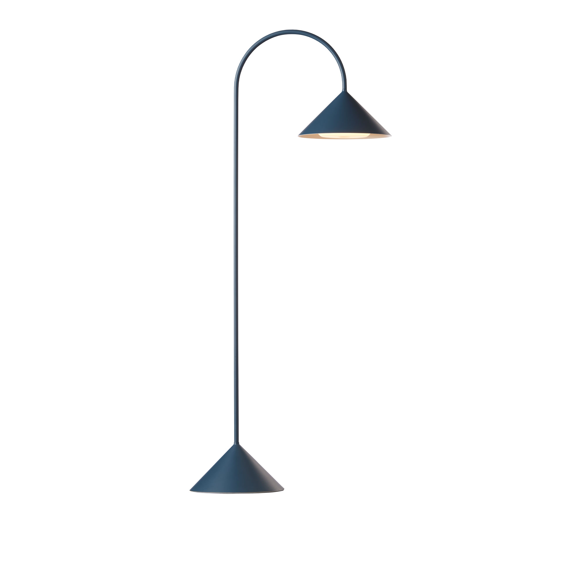 Frandsen - Grasp Bärbar Lampa 72 cm Matt Petroleum - Portabla lampor - Thomas Albertsen - Blå - Metall