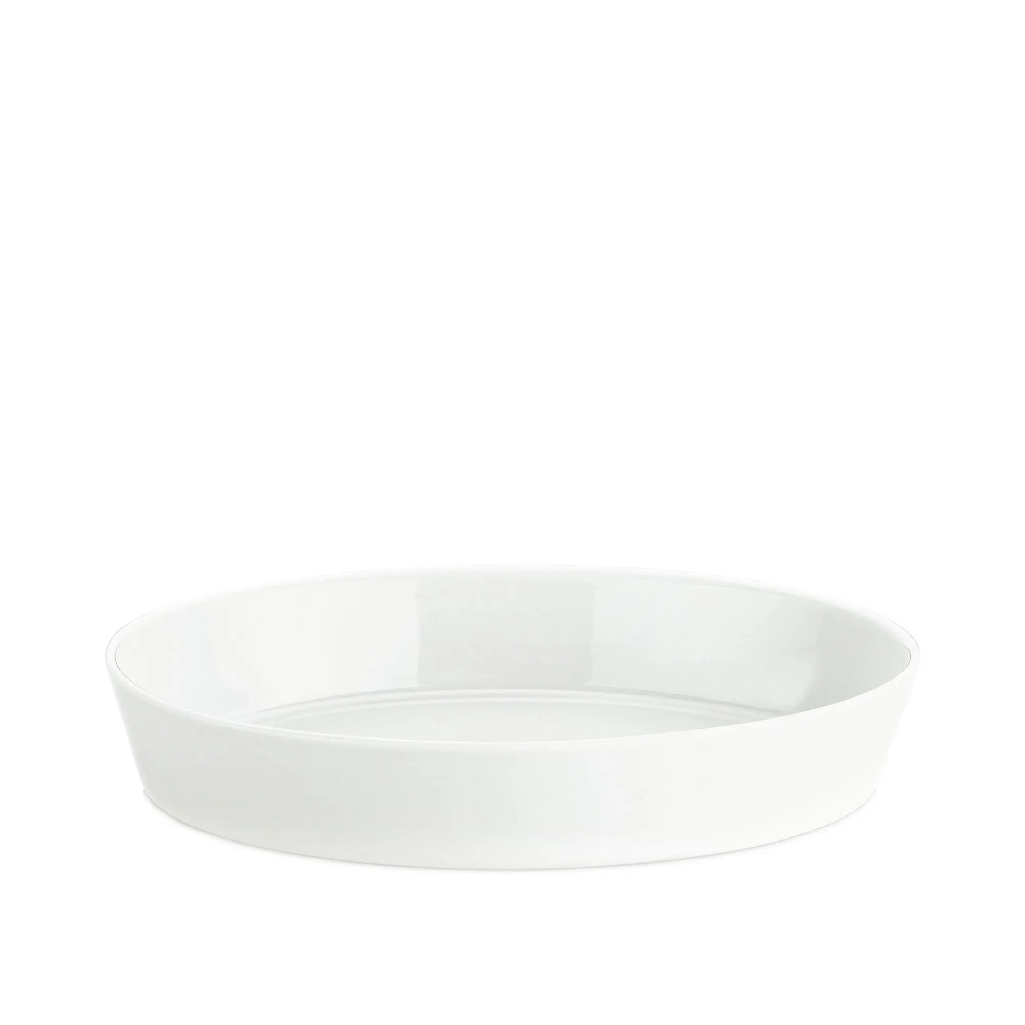 Serie originale fat ovalt vit