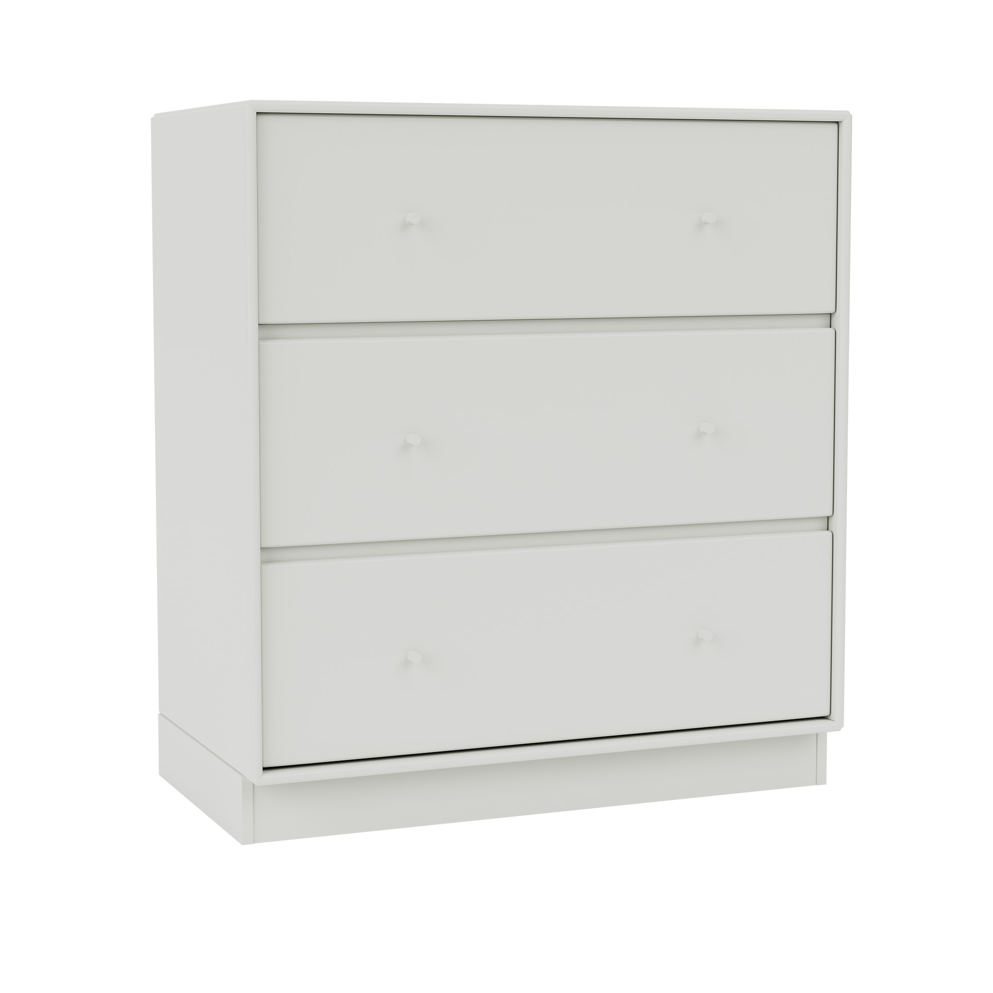 Montana - Carry Dresser, Plinth H7 cm - Nordic - Byråer - Peter J. Lassen - Grå - Trä | Möbler - Förvaring Och Hyllor - Byråer | Möbelexperten