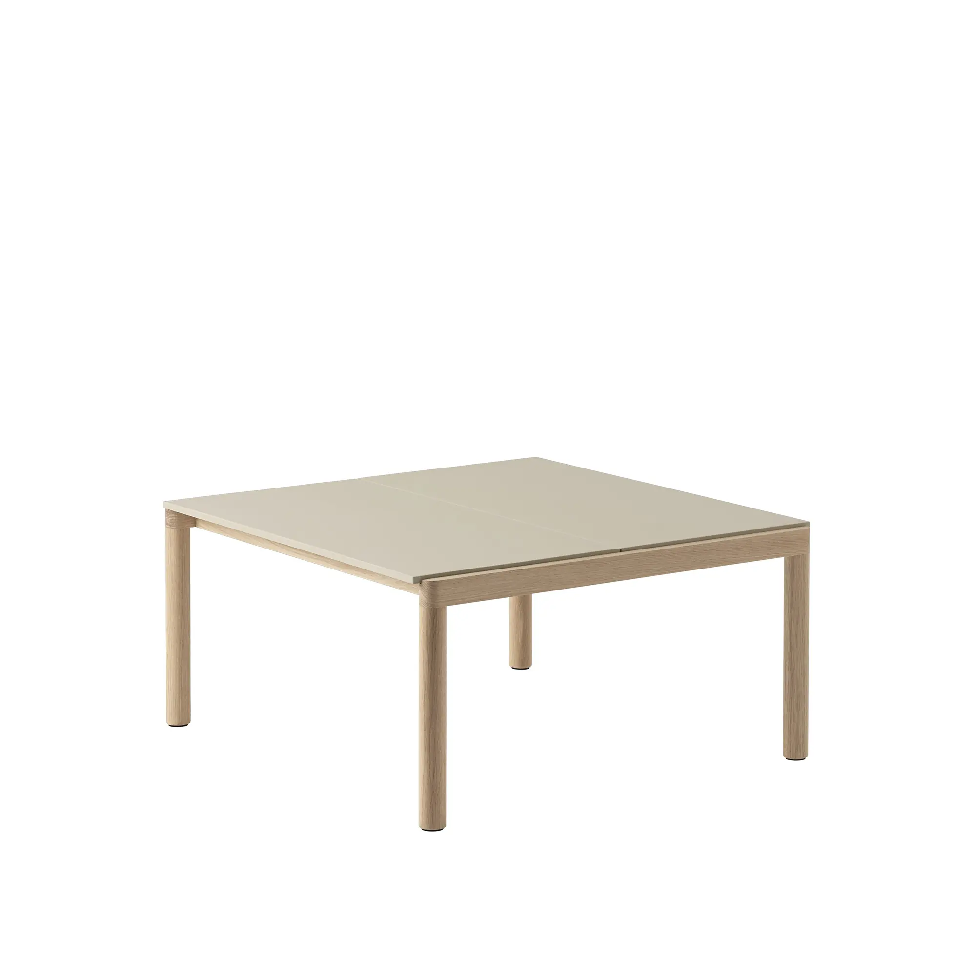 Couple Coffee Table 2 Plain 80 x 84 x 40 cm