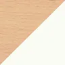 Lacquered Beech/White