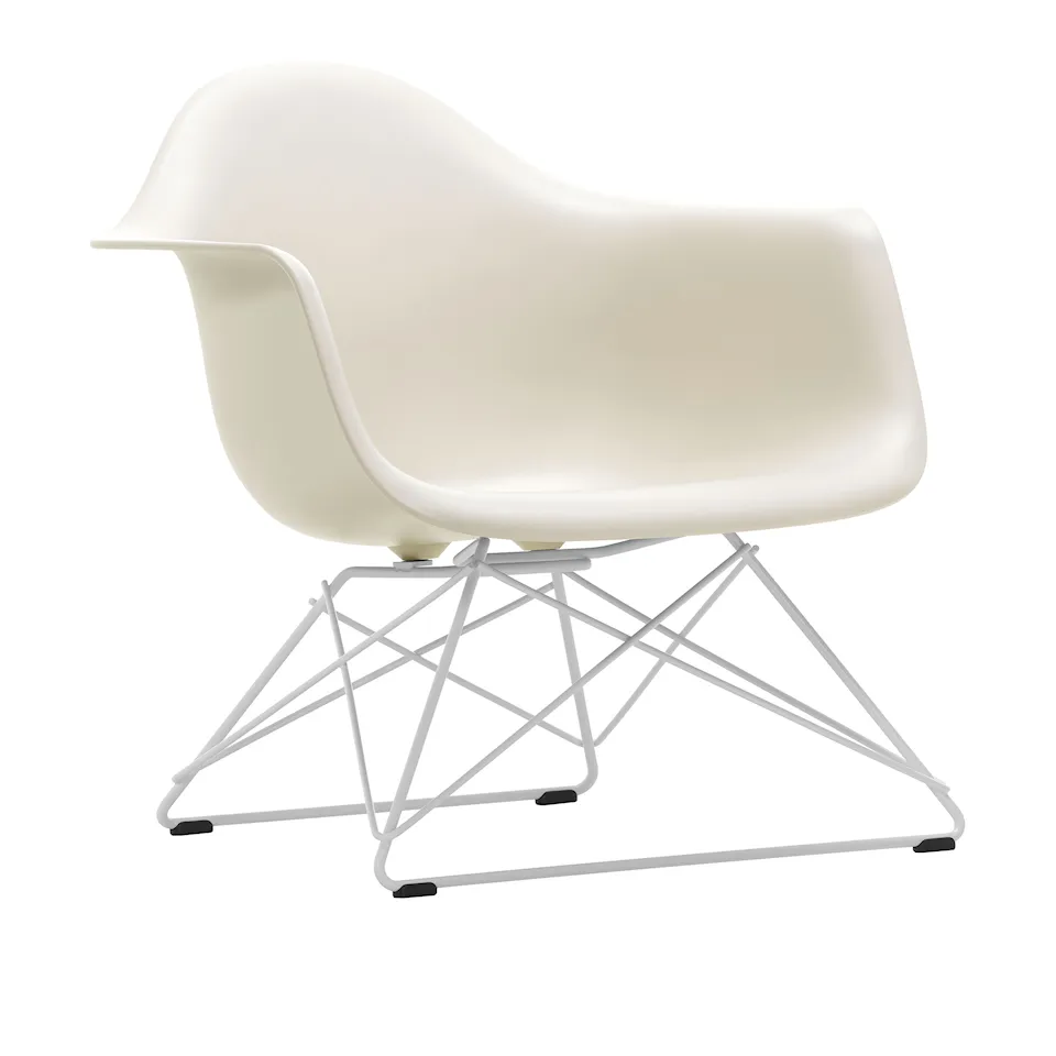 Eames RE Plastic Armchair LAR fåtölj White