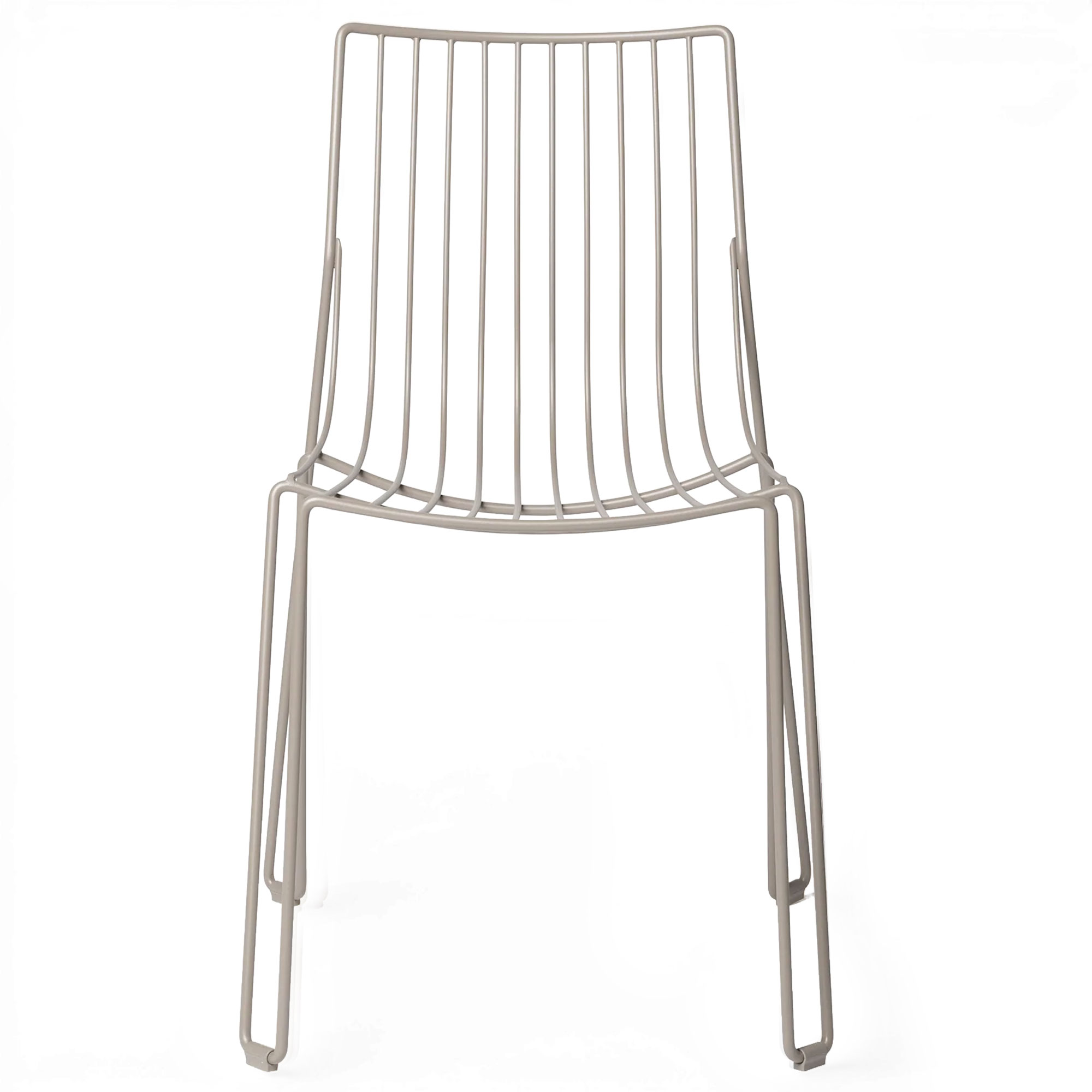 Massproductions - Tio Chair, Stone Grey - Matstolar utomhus - Chris Martin - Gr&aring; - Metall