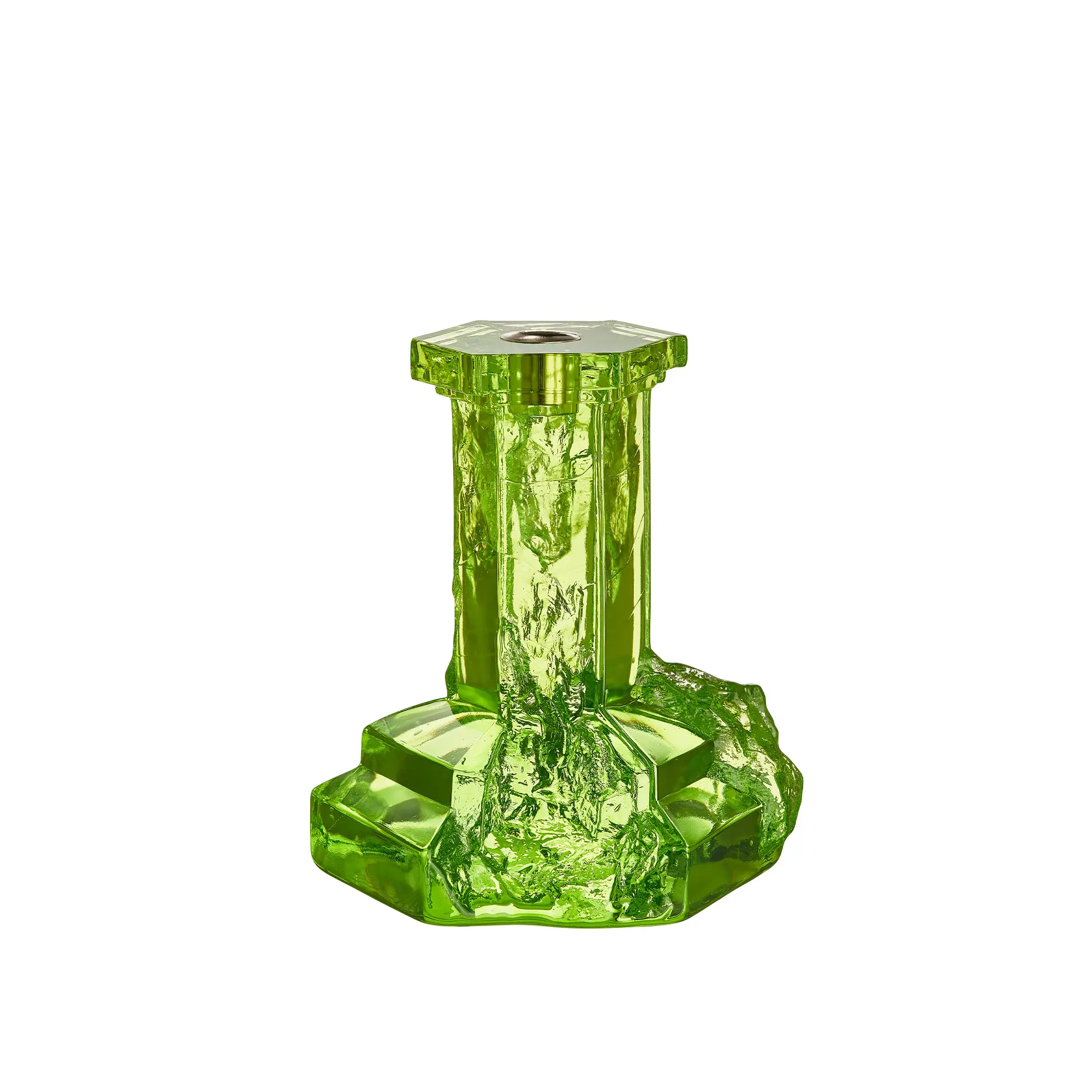 Rocky Barouqe Candlestick Lime