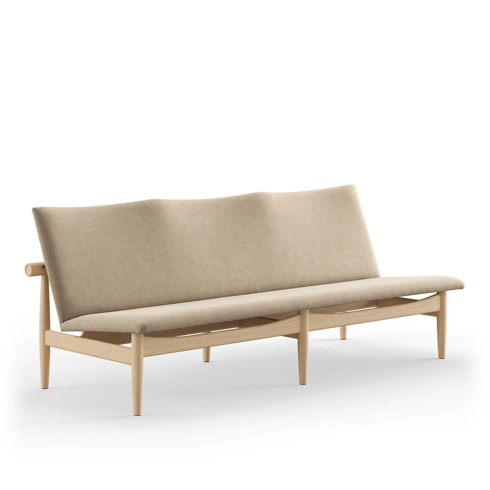 Japan sofa 3-seter Clear oiled oak