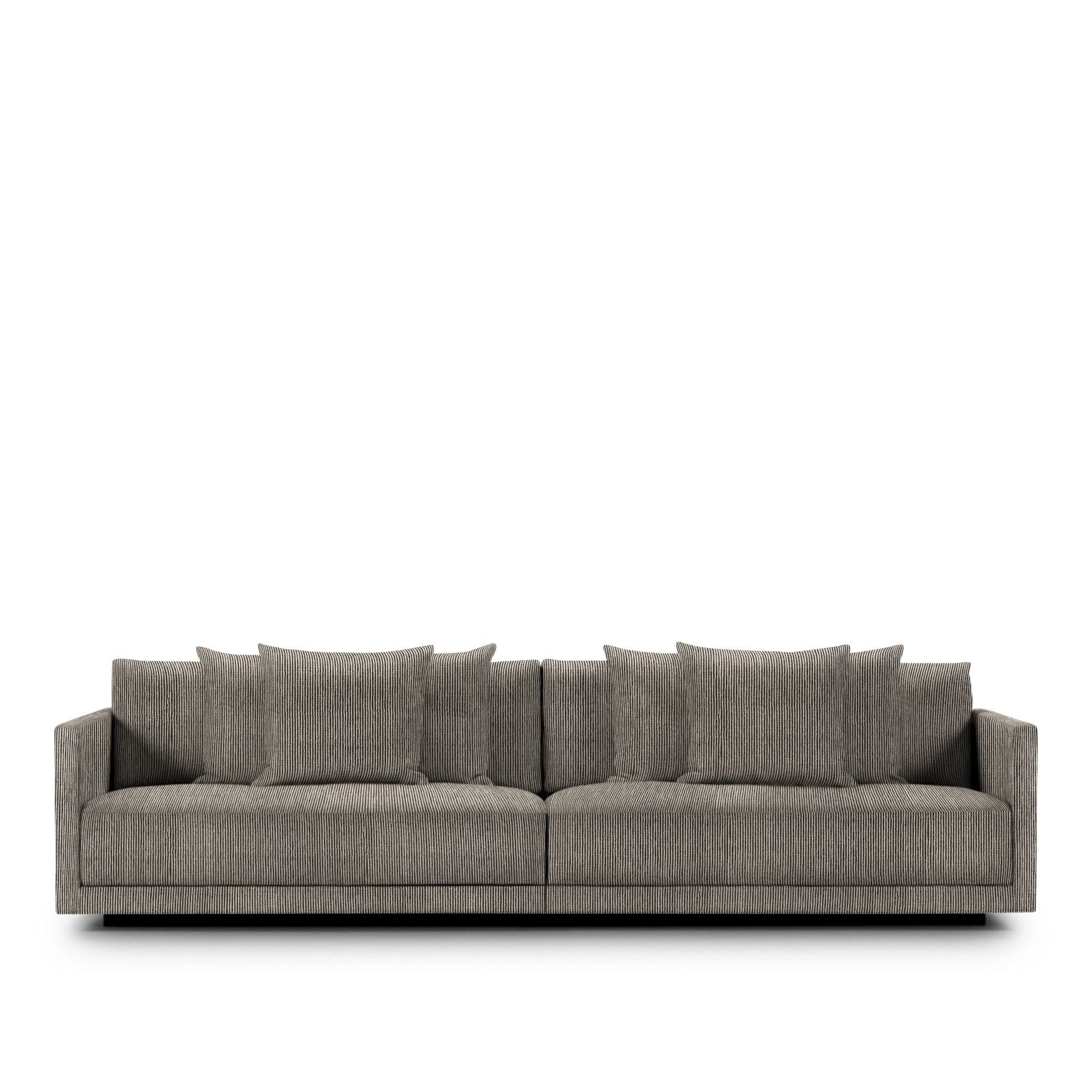 Eilersen - Drop 3-sits, Bredd: 240 cm Tyg: Kat. 3 Bakar 1 - Soffor - Jens Juul Eilersen - Svart