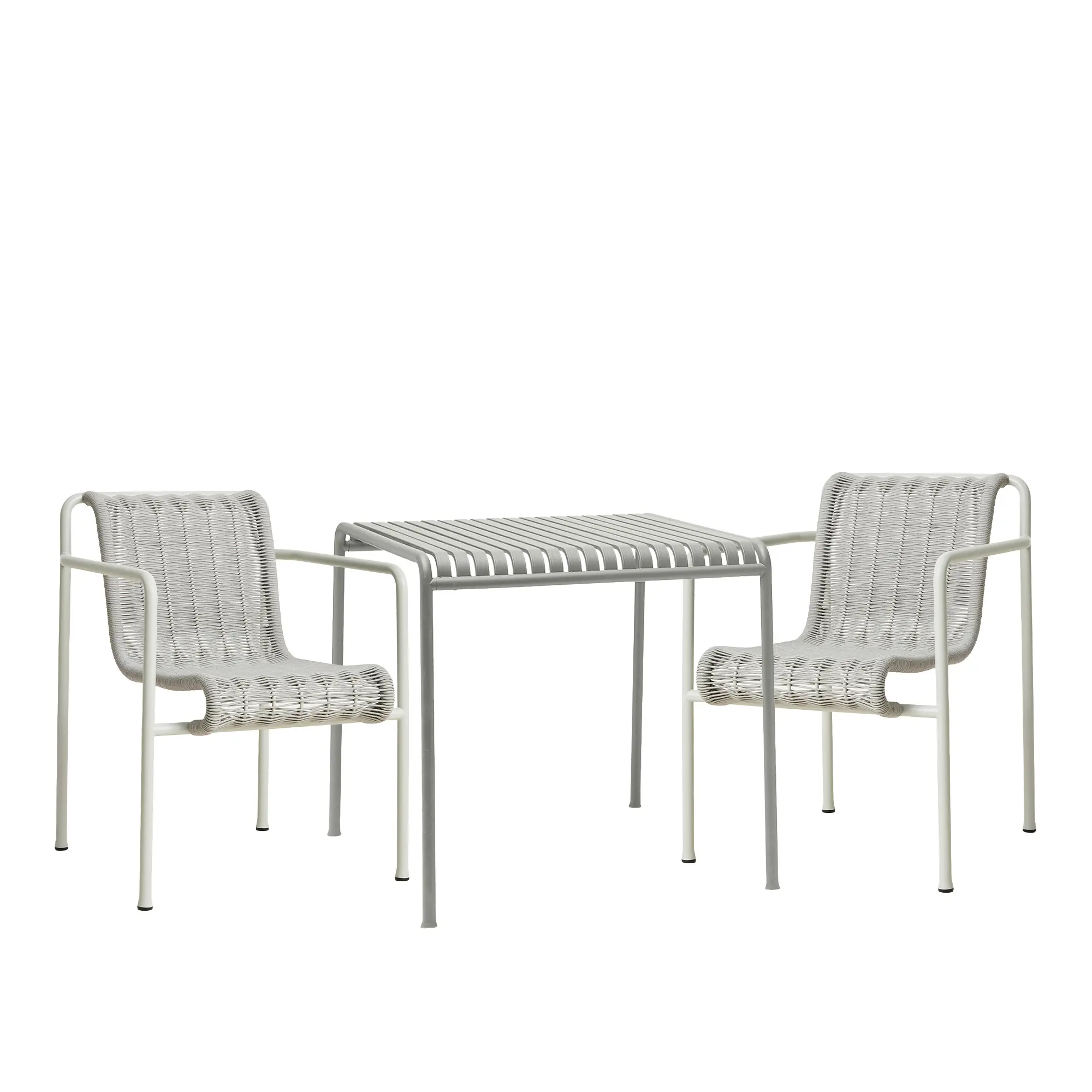 Palissade cord matgrupp med bord & 2 karmstolar